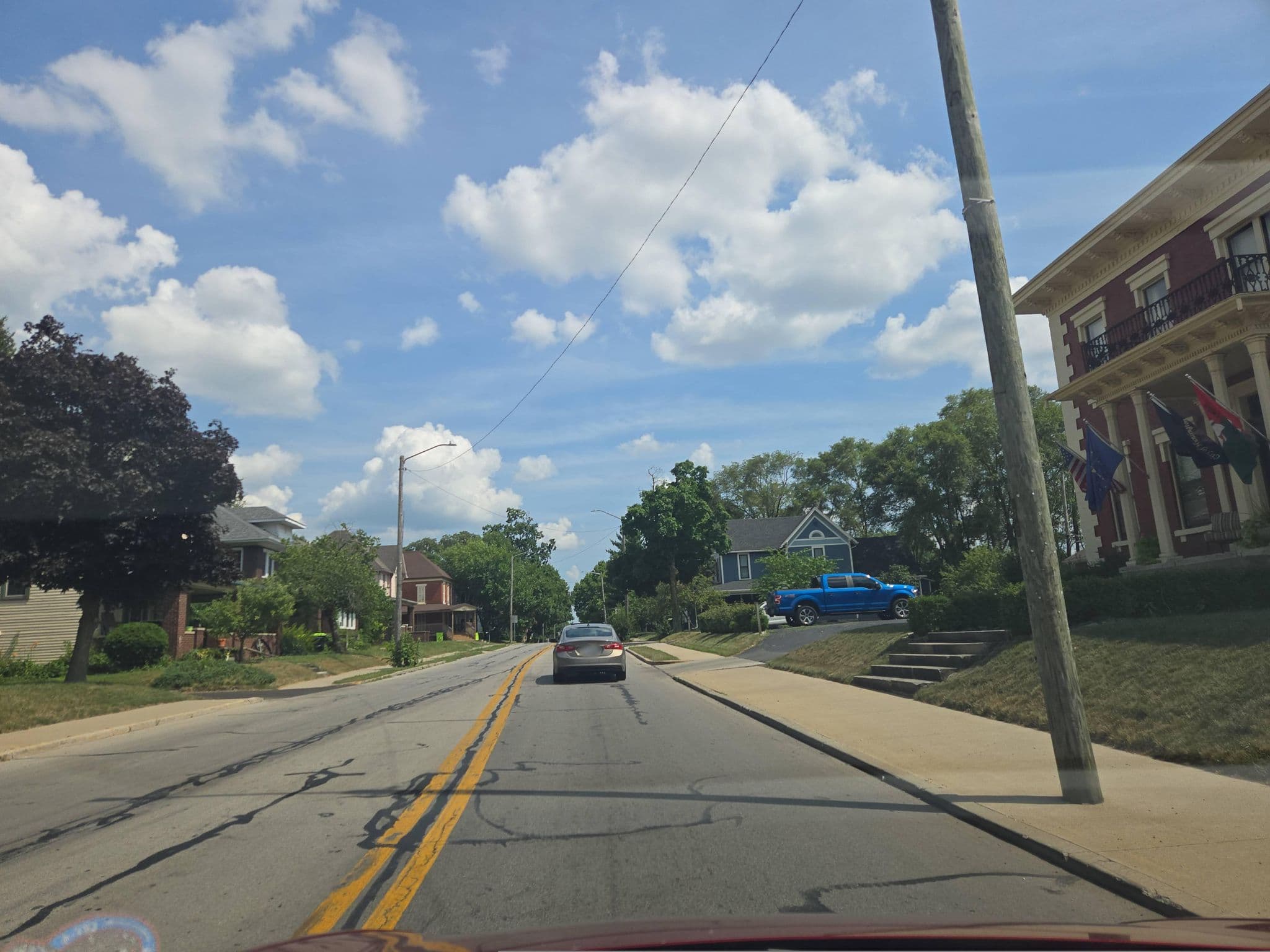 Street view near Purviance House Bed & Breakfast, Markle — © Montrose_Lyle (CC BY-SA · Mapillary)
