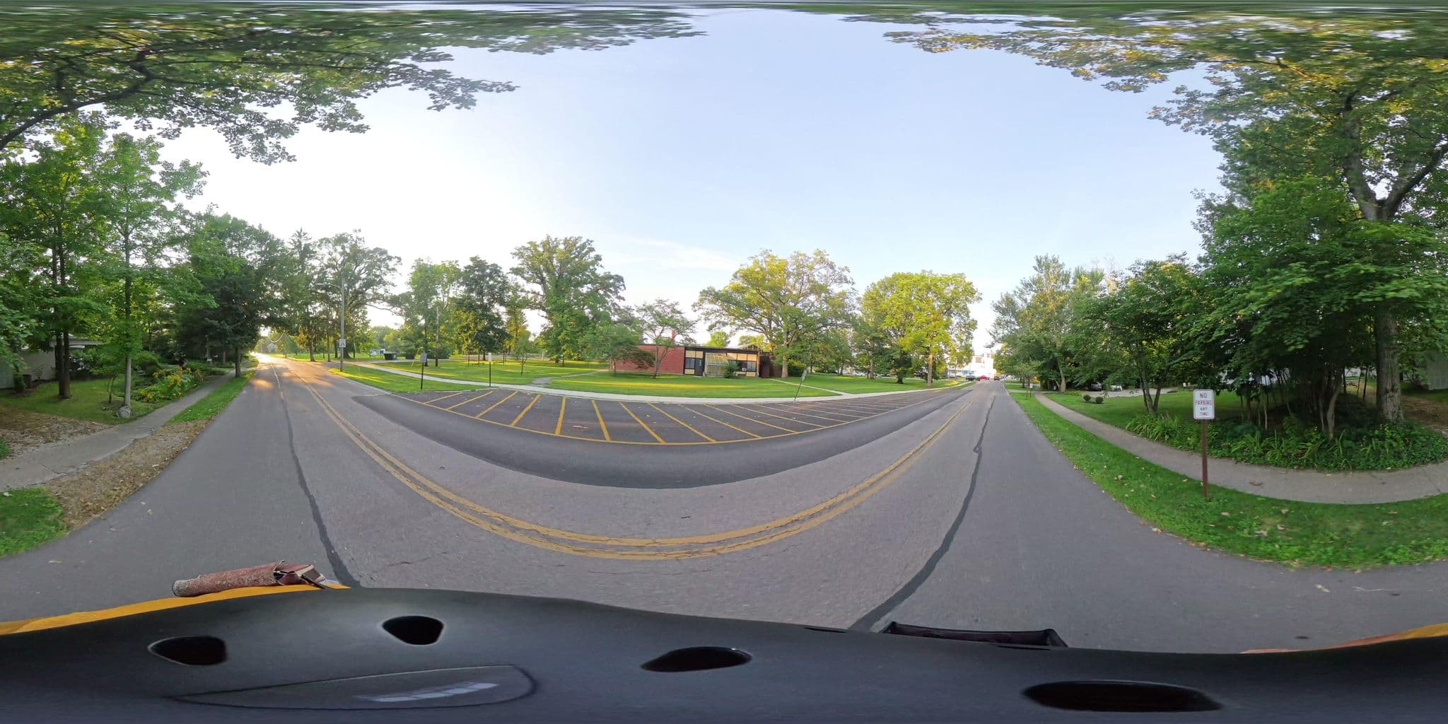 Street view near Arthur Morgan House Bed & Breakfast, Yellow Springs — © rdelach (CC BY-SA · Mapillary)