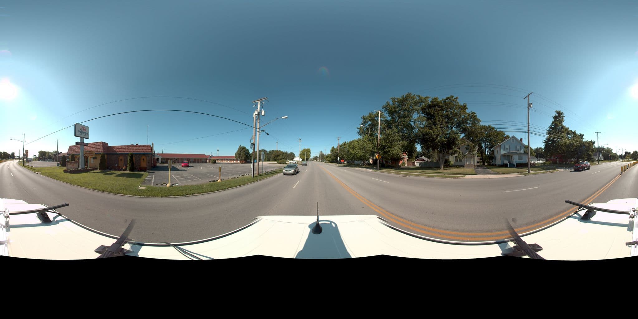 Street view near Bellevue Hotel & Suites, Clyde — © garyn (CC BY-SA · Mapillary)