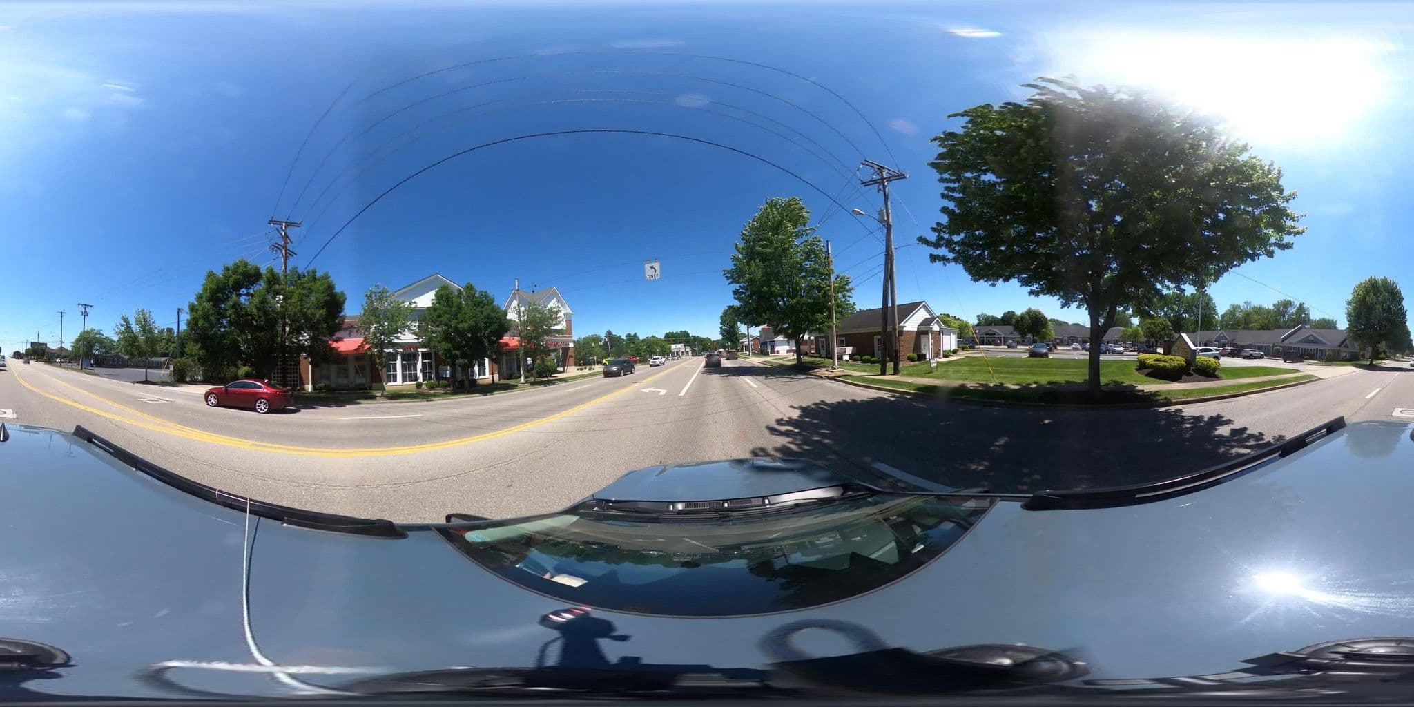 Street view near The Hood, Struthers — © gtaylor (CC BY-SA · Mapillary)