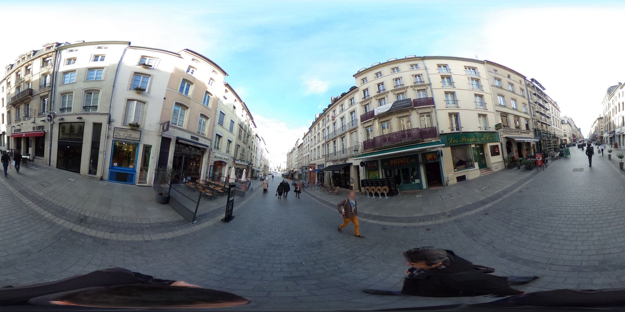 Street view near Les Portes d'Or, Nancy — © zimmy (CC BY-SA · Mapillary)