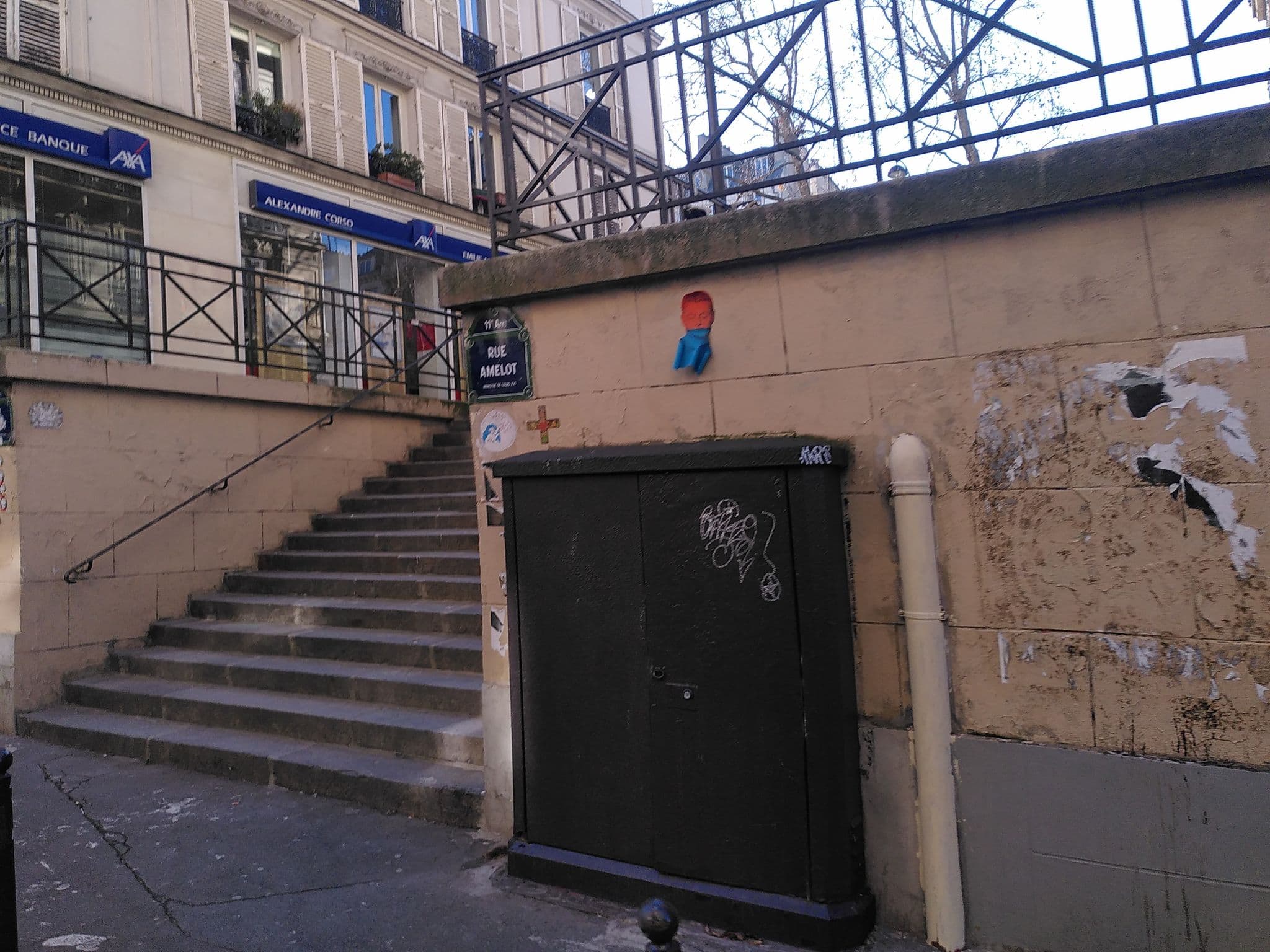 Street view near Les Jardins du Marais, Saint-Ambroise — © britze (CC BY-SA · Mapillary)