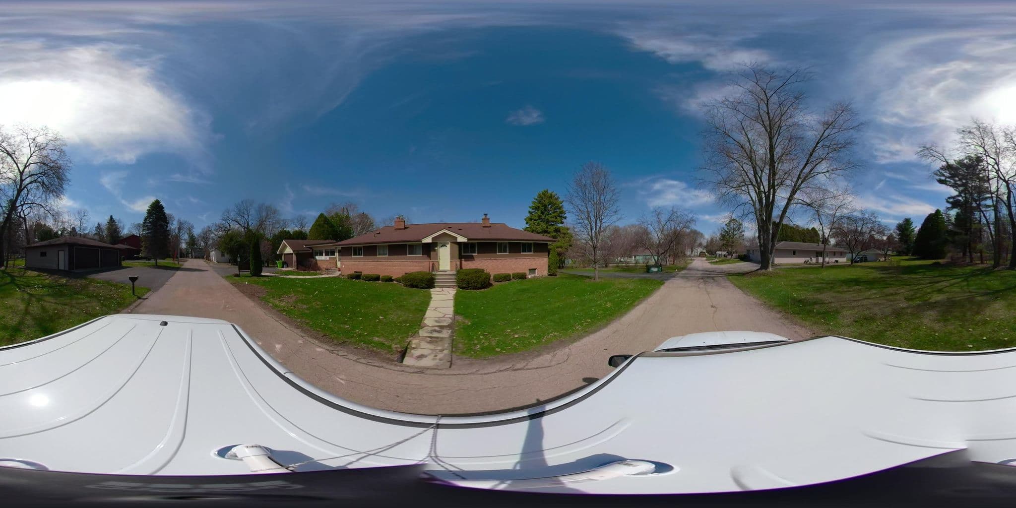 Street view near Greenway Log Cottages, Markesan — © greenline (CC BY-SA · Mapillary)