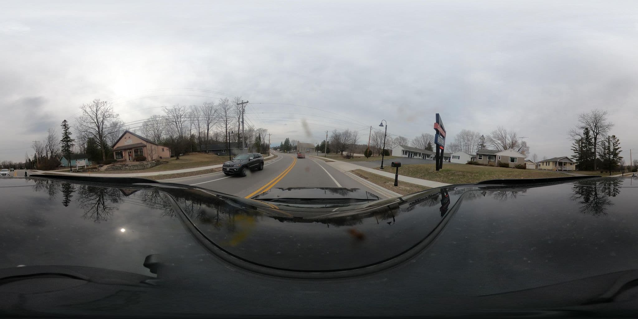Street view near cape cod Motel, Sturgeon Bay — © tonypd (CC BY-SA · Mapillary)