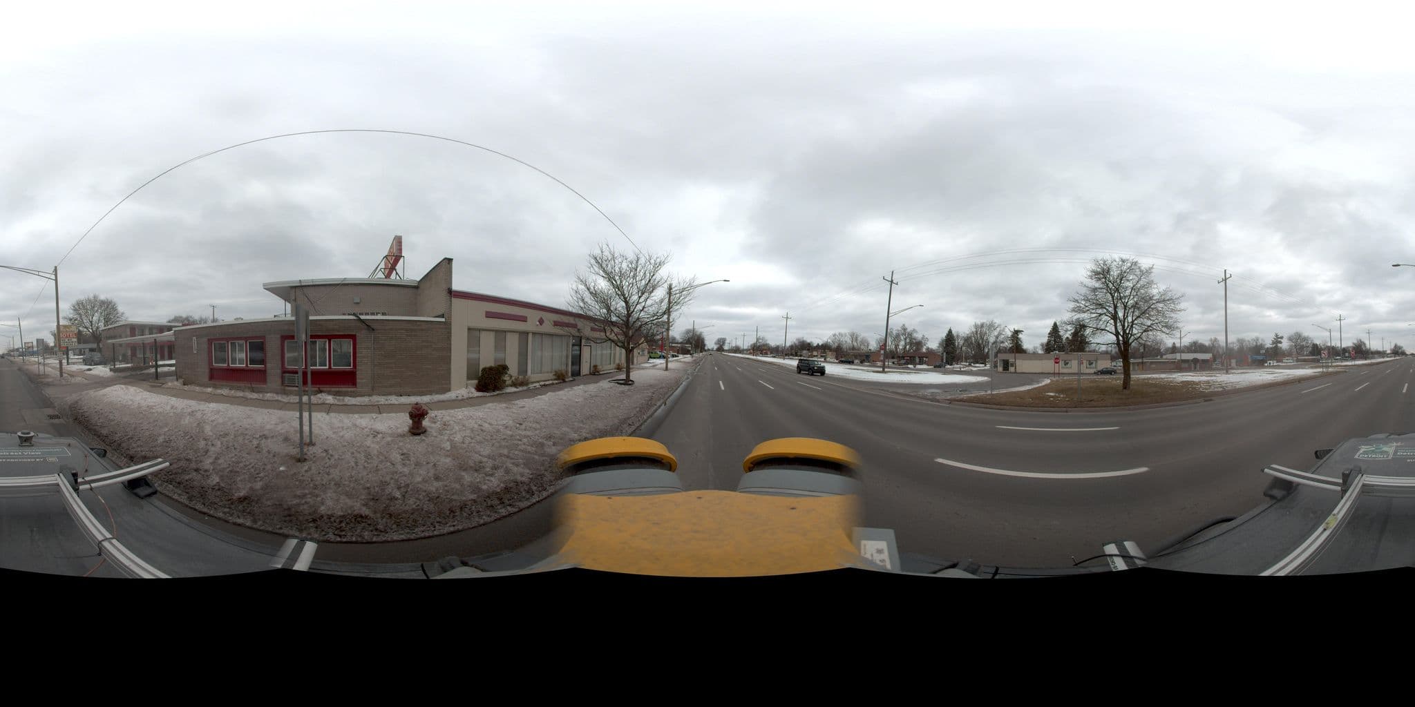 Street view near Dorchester Motel, Redford — © codgis (CC BY-SA · Mapillary)