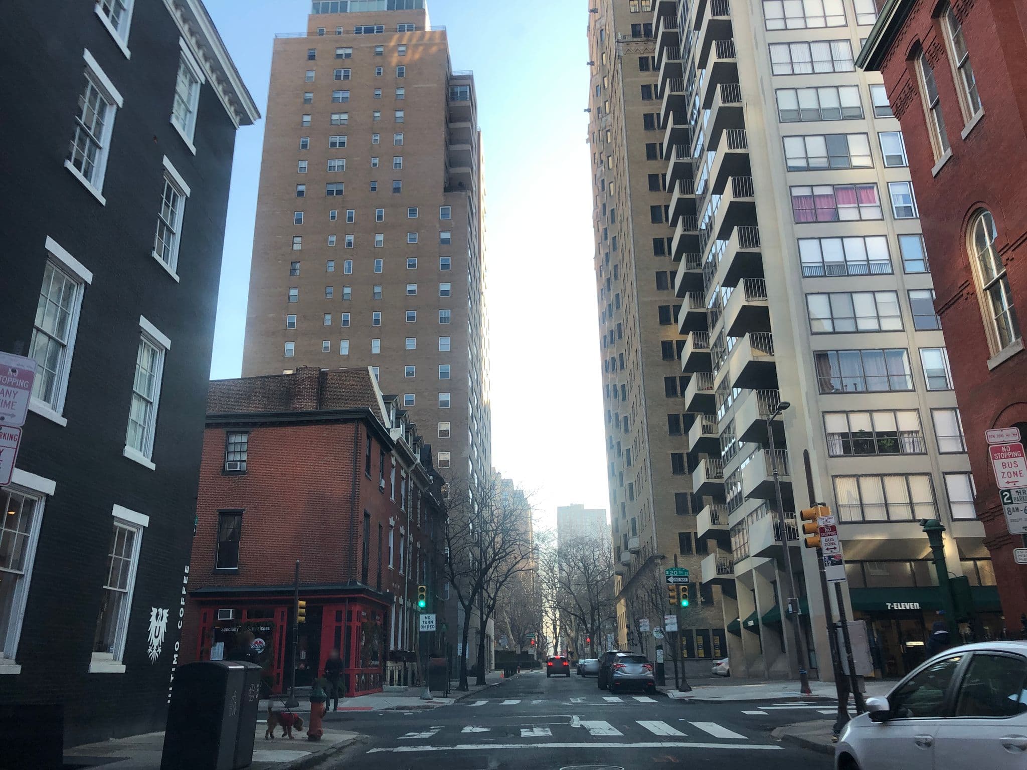 Street view near Hotel Fitzwater, Rittenhouse — © agreen824 (CC BY-SA · Mapillary)