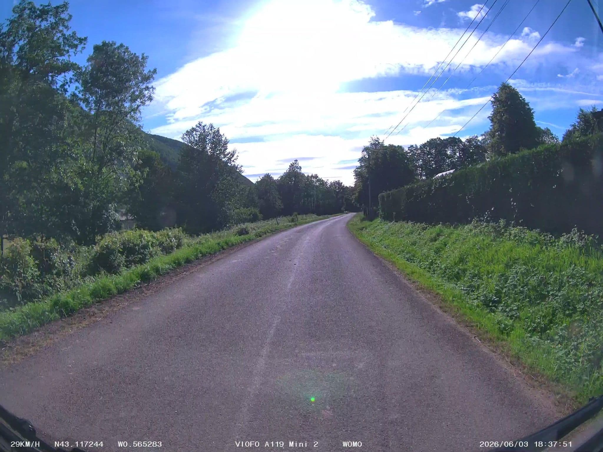 Street view near Gites Oloron-Sainte-Marie, Ogeu-les-Bains — © soulcover (CC BY-SA · Mapillary)