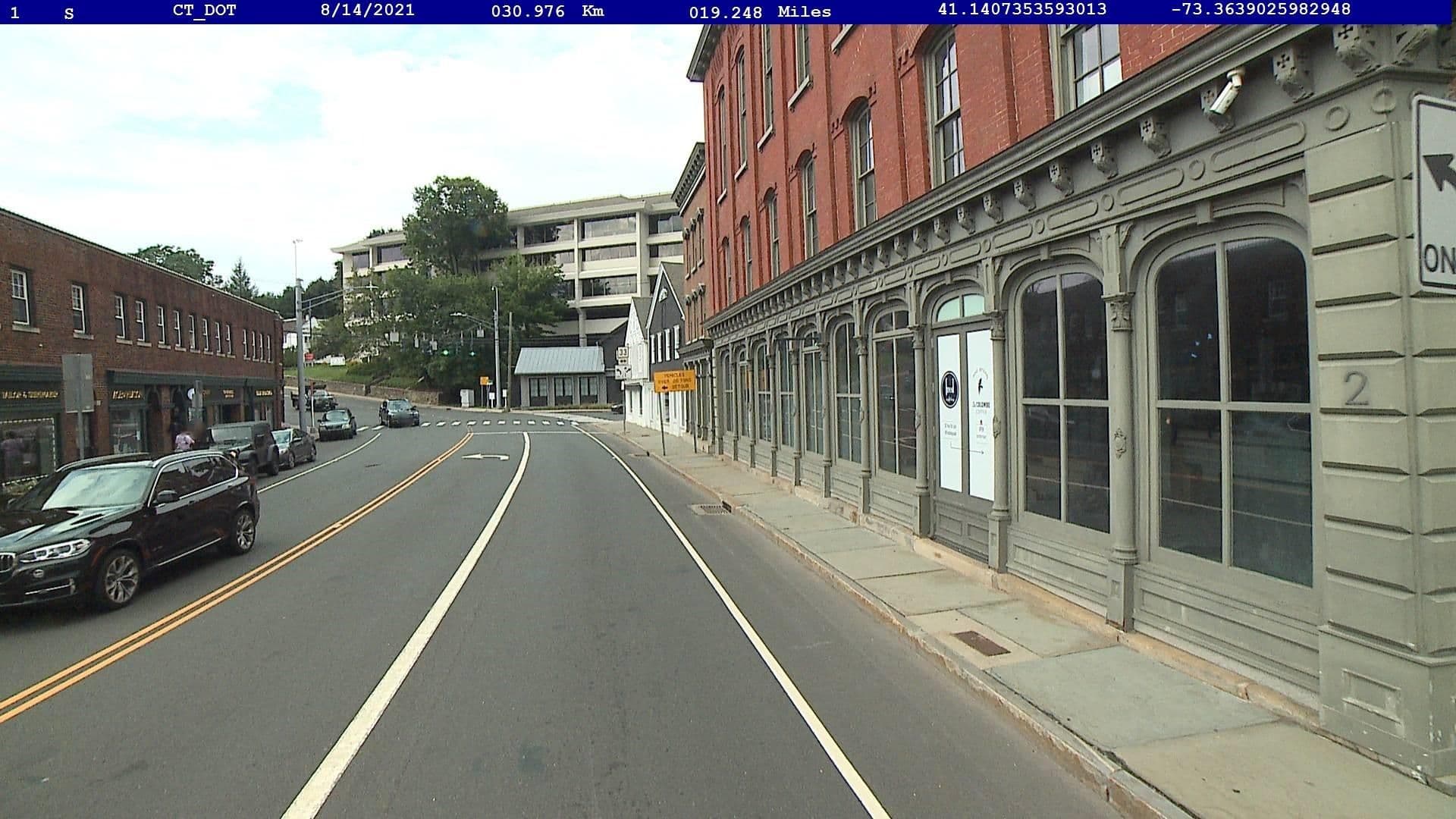 Street view near The Inn At National Hall, Westport — © ctphotologrow_1 (CC BY-SA · Mapillary)