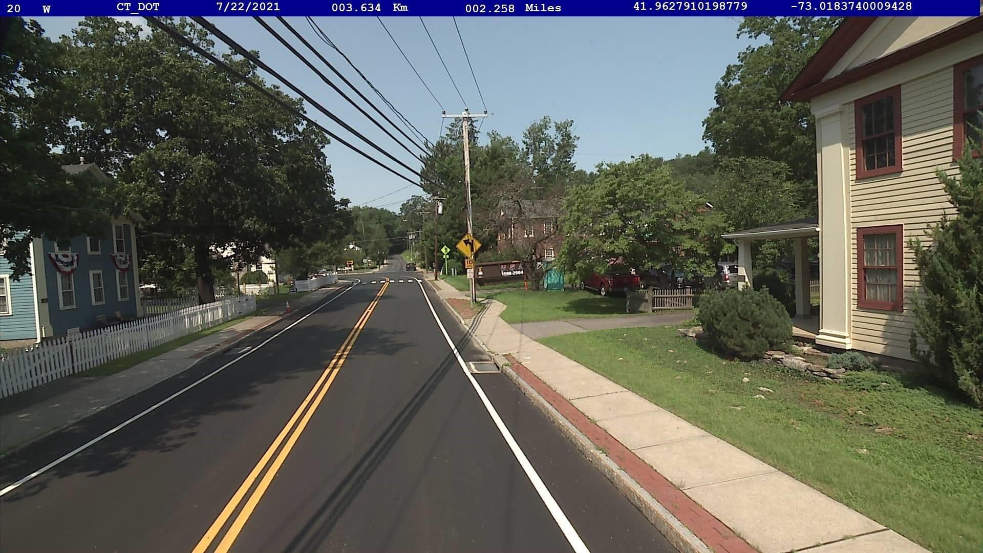 Street view near Hand and Heart Bed & Breakfast, Winsted — © ctphotologrow_1 (CC BY-SA · Mapillary)
