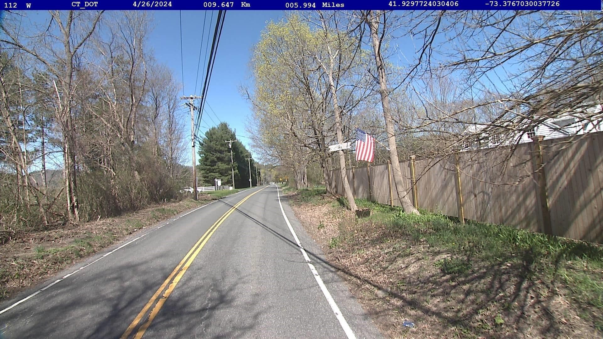 Street view near Skinny Dog Bed and Breakfast, Winchester Center — © ctphotologrow_1 (CC BY-SA · Mapillary)