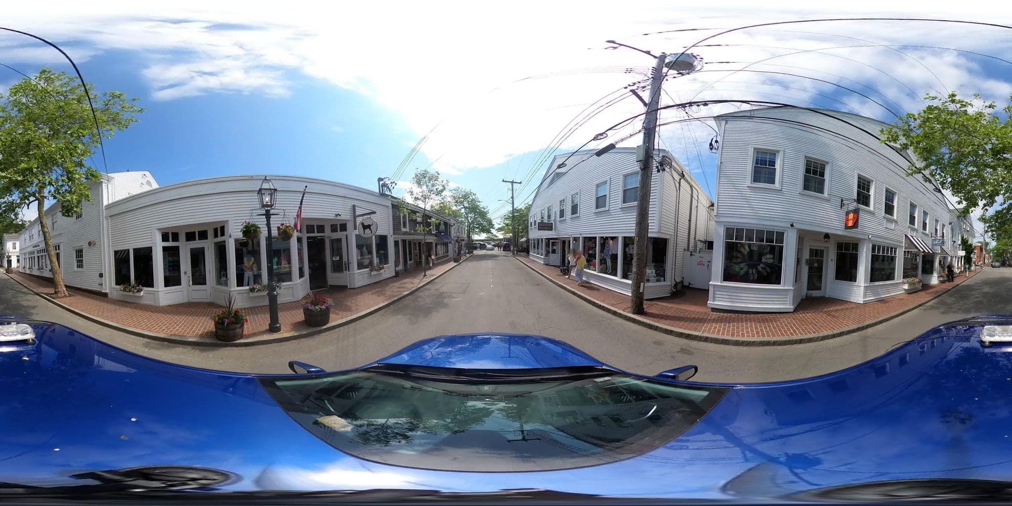 Street view near Upstairs Porch with Rocking Chairs, Edgartown — © riddelleng (CC BY-SA · Mapillary)