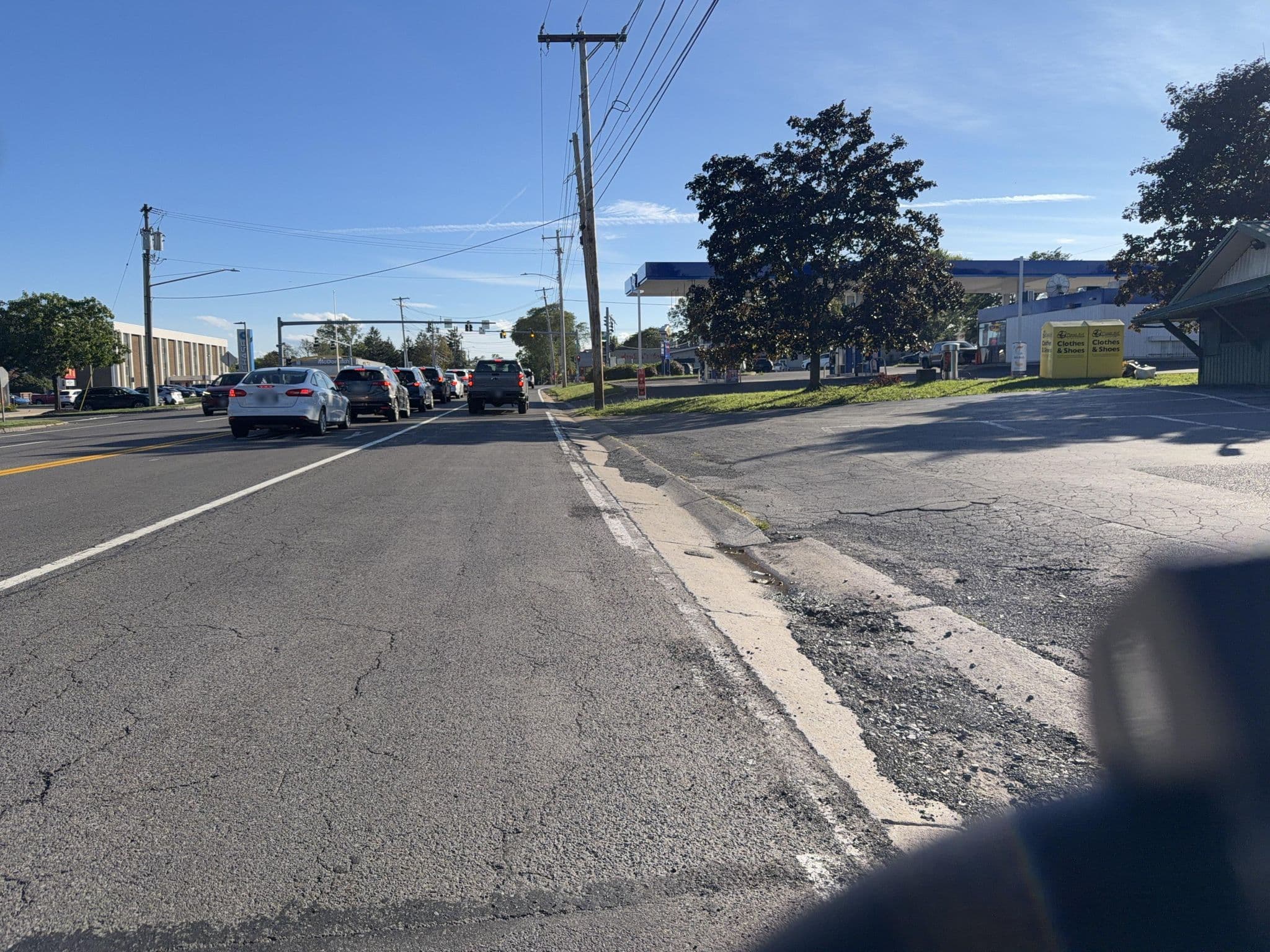 Street view near Ramada Syracuse, Galeville — © nopeinomicon (CC BY-SA · Mapillary)