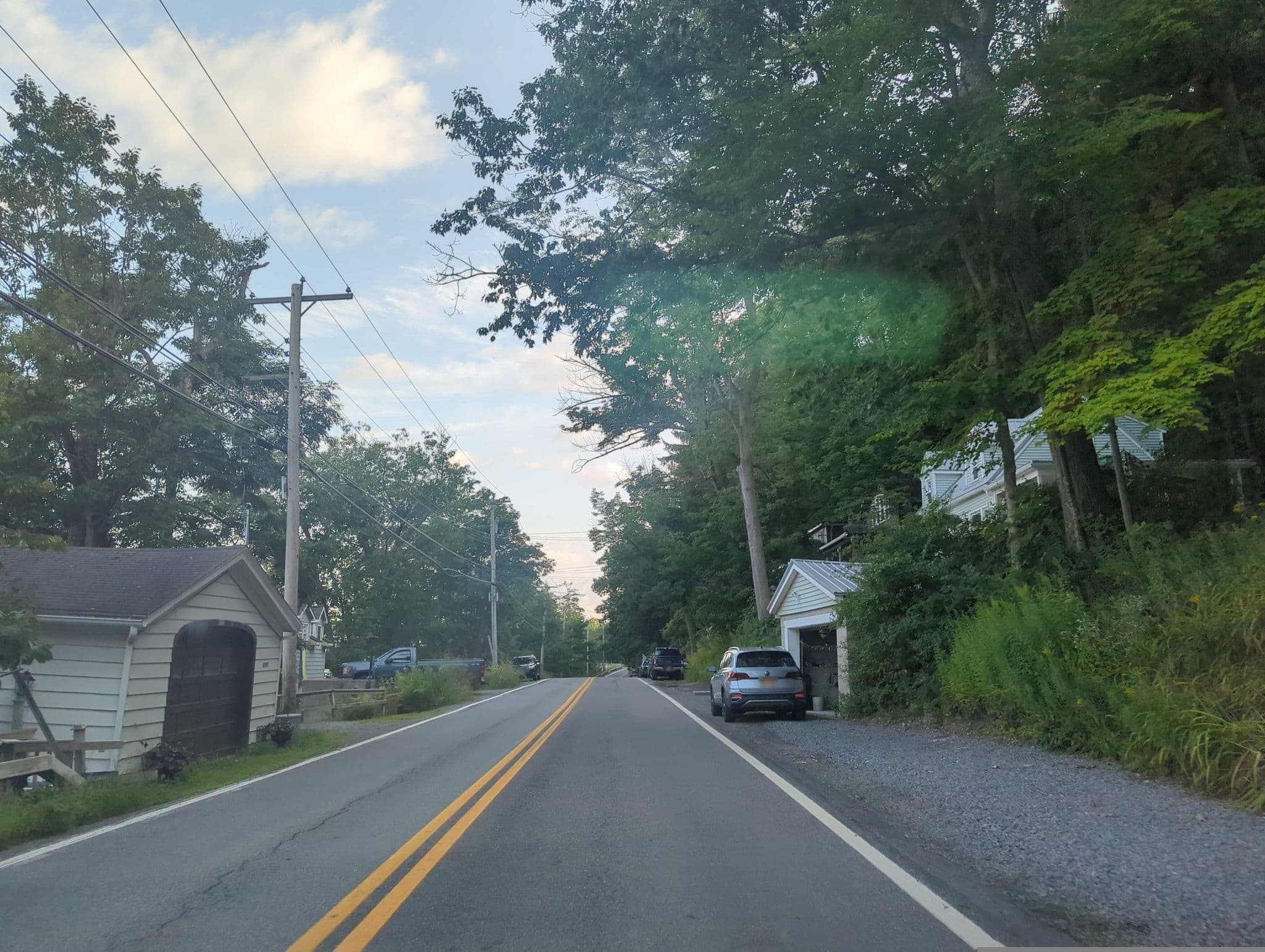 Street view near Grinn Loch, Cooperstown — © MafogMachine (CC BY-SA · Mapillary)