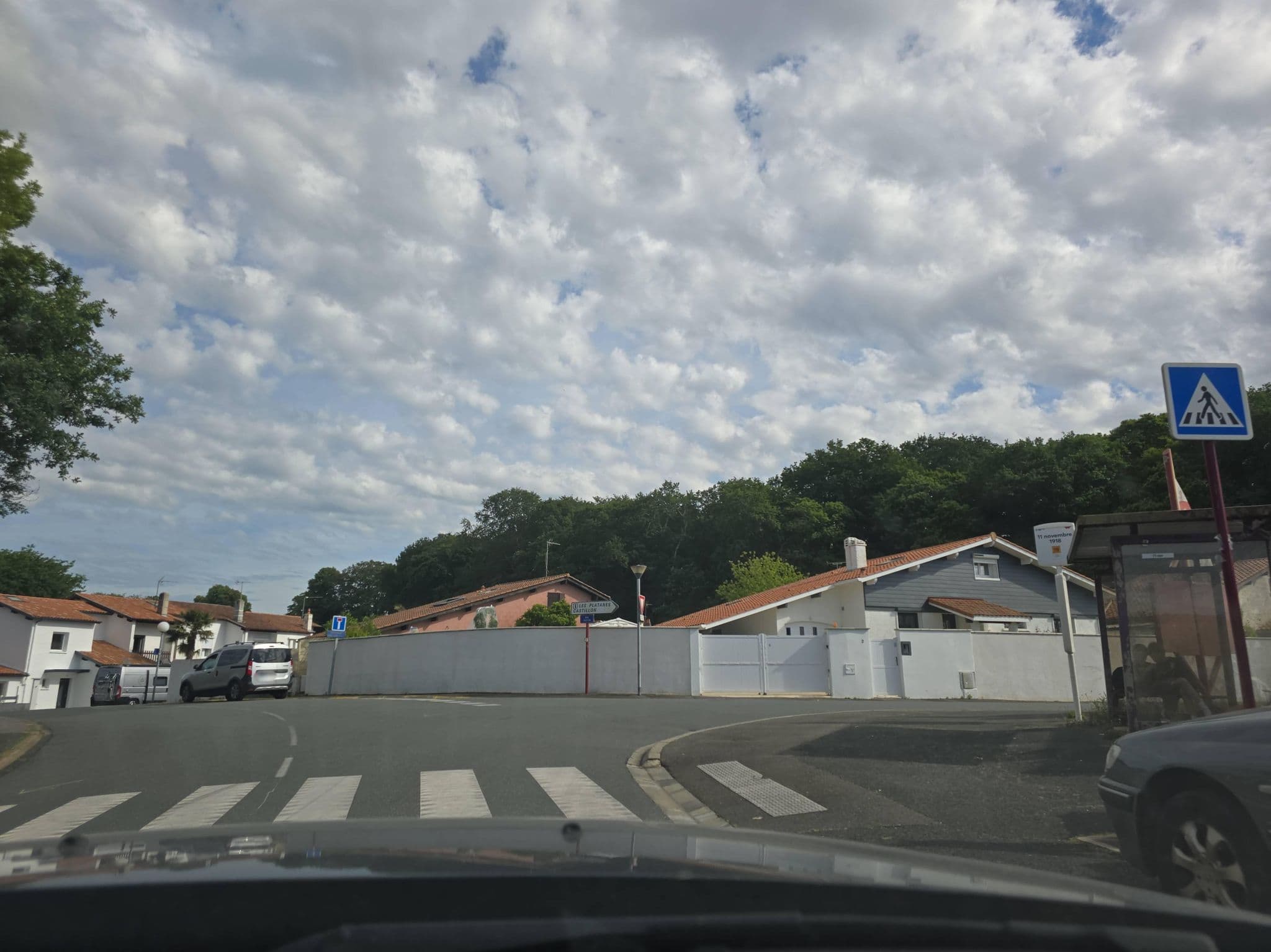 Street view near Maison La Tilhole, Tarnos — © Eguzkia (CC BY-SA · Mapillary)