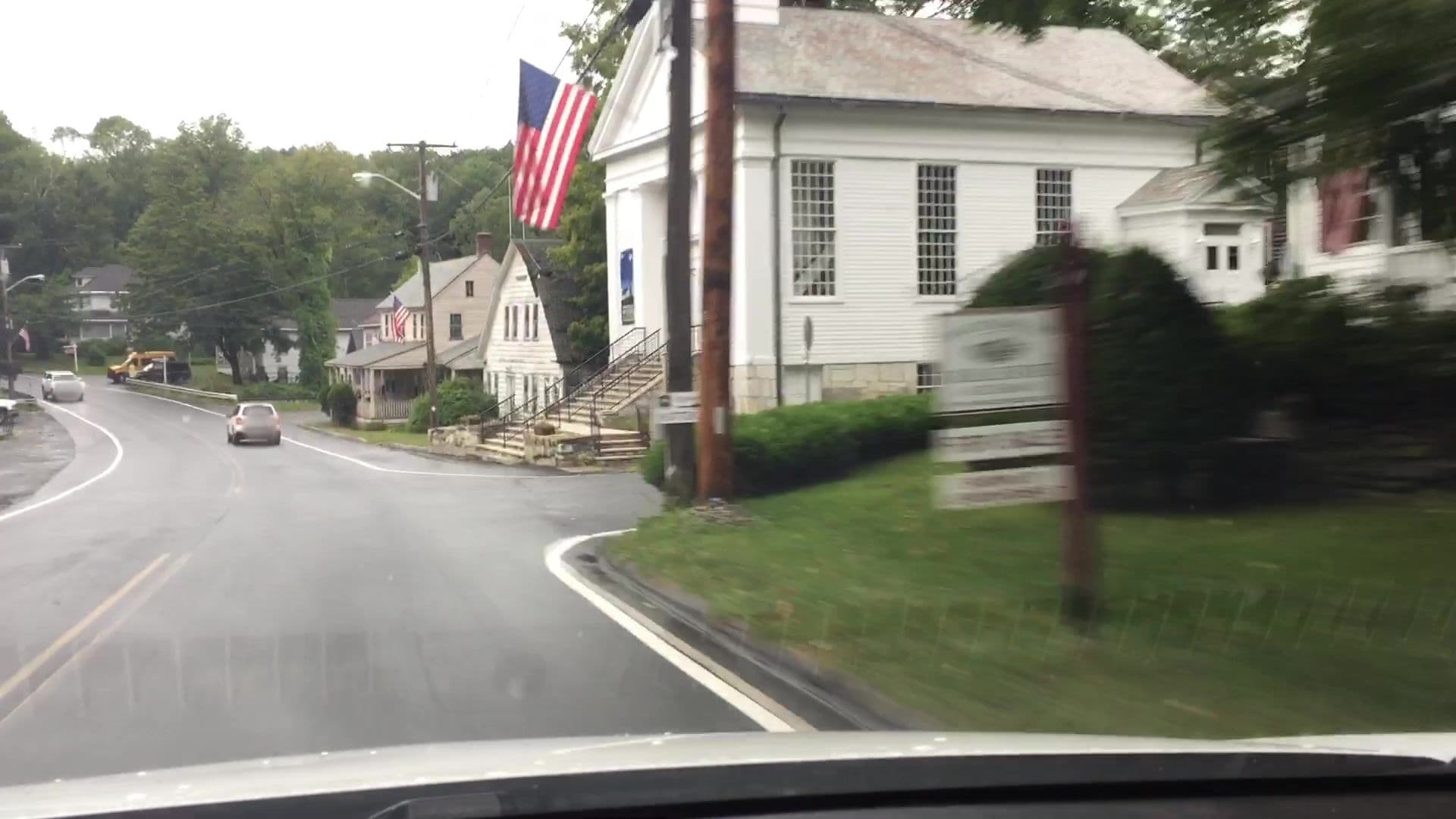 Street view near Swann Lodge, New Marlborough — © lvl5 (CC BY-SA · Mapillary)