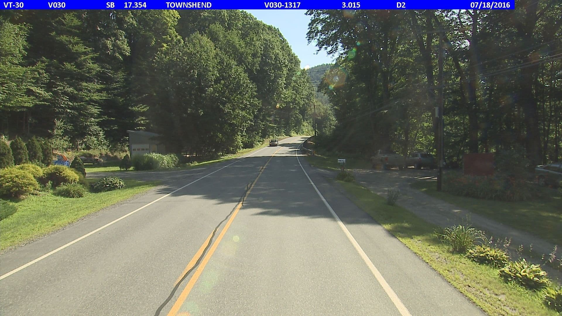 Street view near Towns End Cottages, Townshend — © vtrans_row (CC BY-SA · Mapillary)