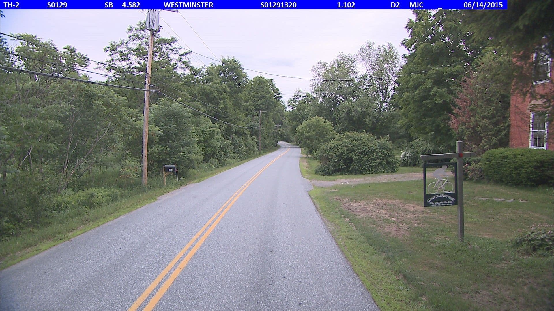 Street view near Ranney-Crawford House Bed and Breakfast, Townshend — © vtrans_row (CC BY-SA · Mapillary)