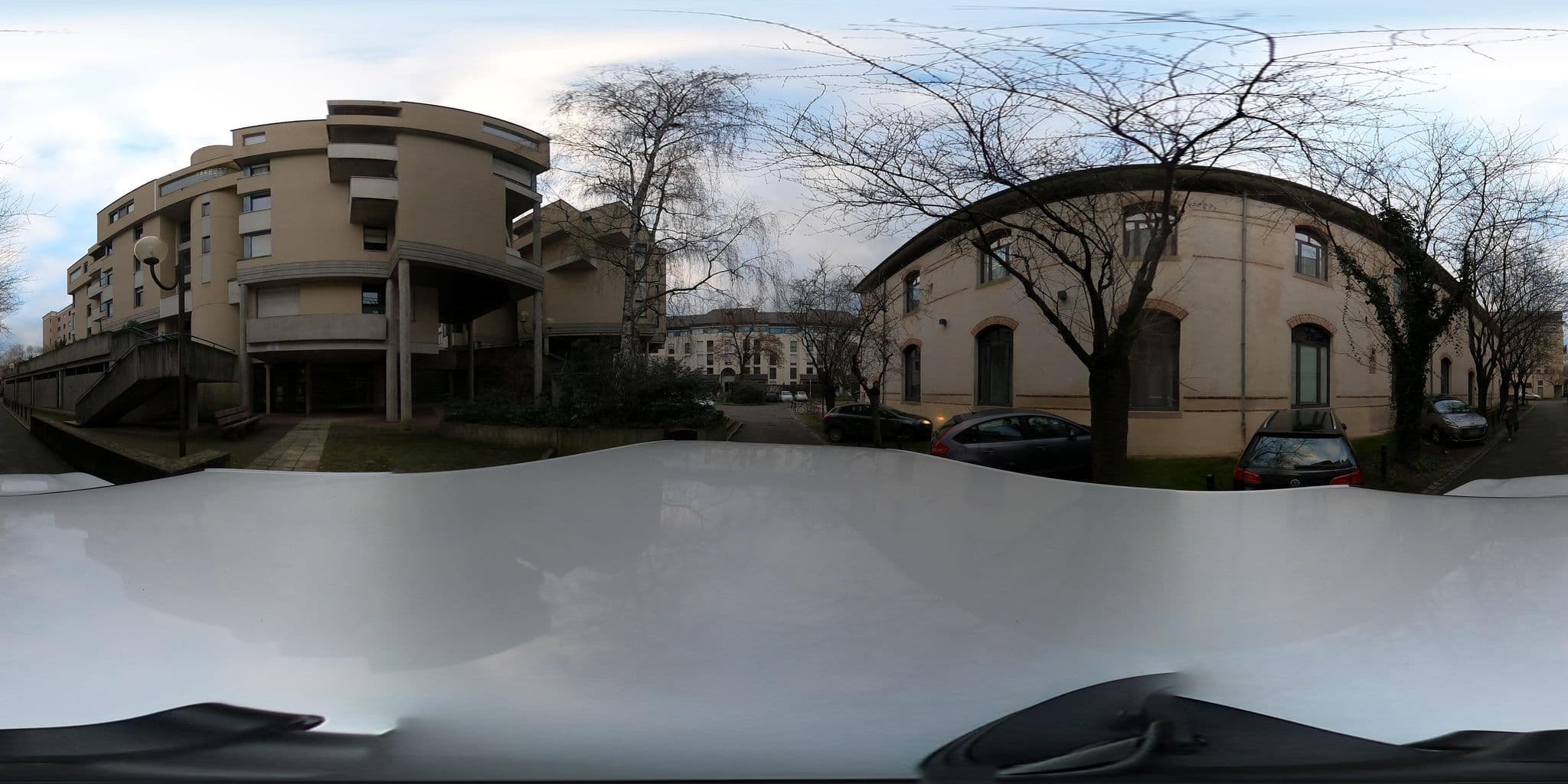 Street view near Le Magic Hall, Rennes — © Caramel (CC BY-SA · Mapillary)
