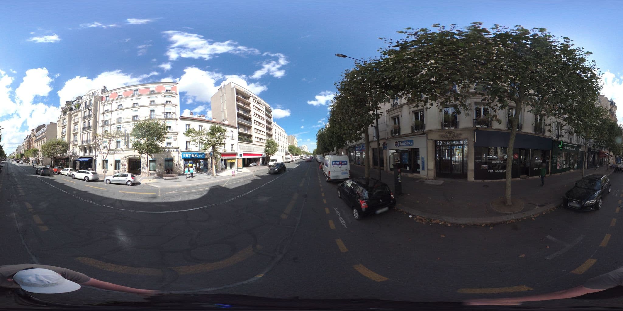 Street view near Hôtel Daumesnil Vincennes, Vincennes — © geovelo (CC BY-SA · Mapillary)