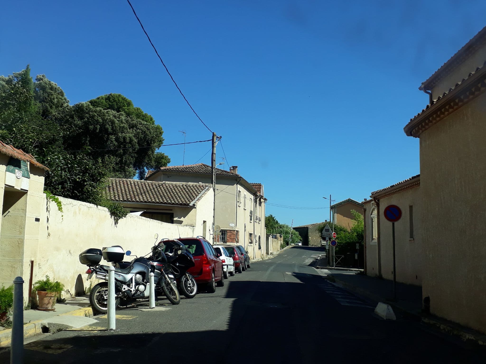 Street view near Gîtes Couvent Les Ursulines, Pézenas — © df45 (CC BY-SA · Mapillary)
