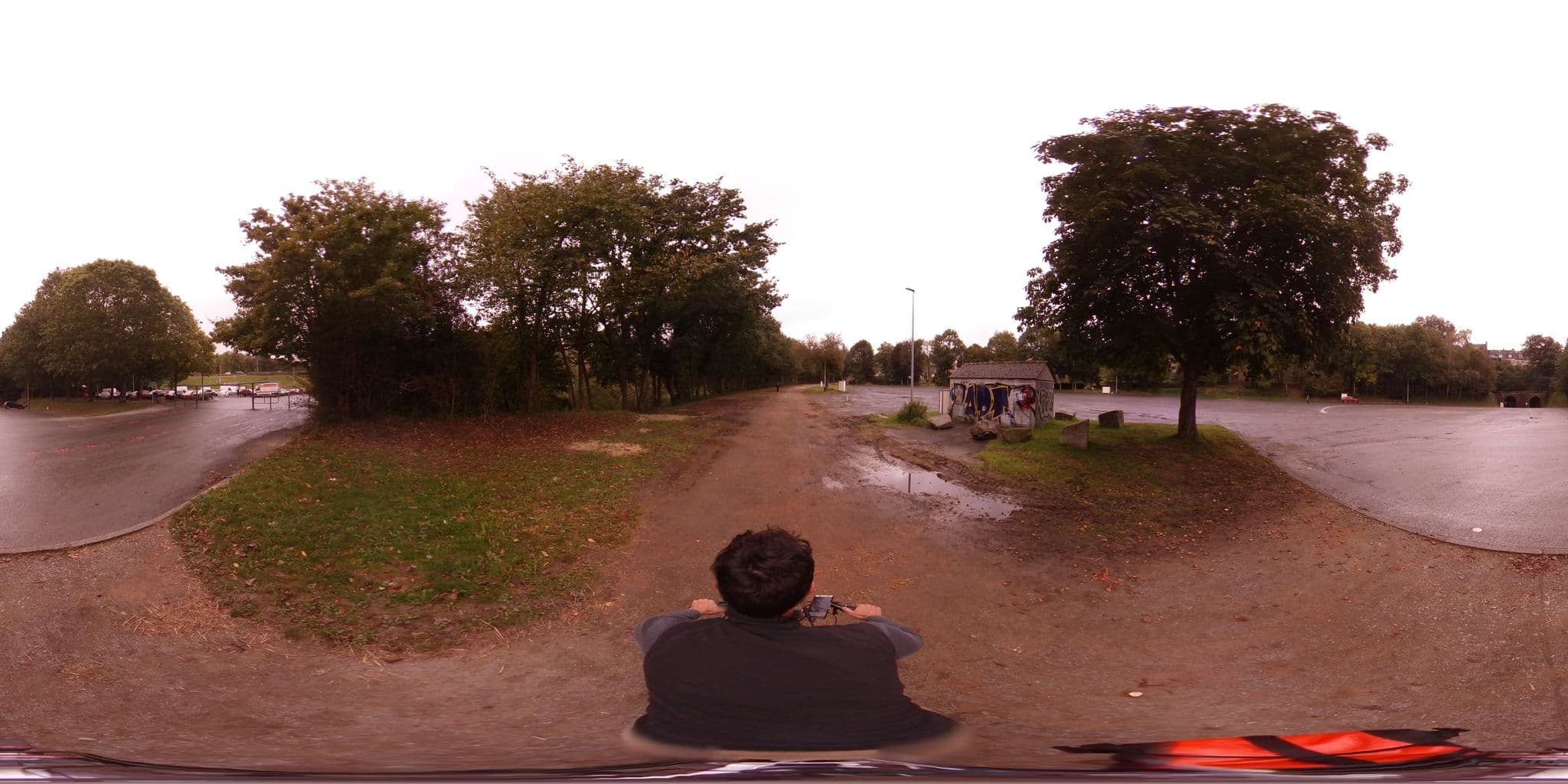 Street view near Aire du jardin des fêtes, Fougères — © c_mobilite (CC BY-SA · Mapillary)