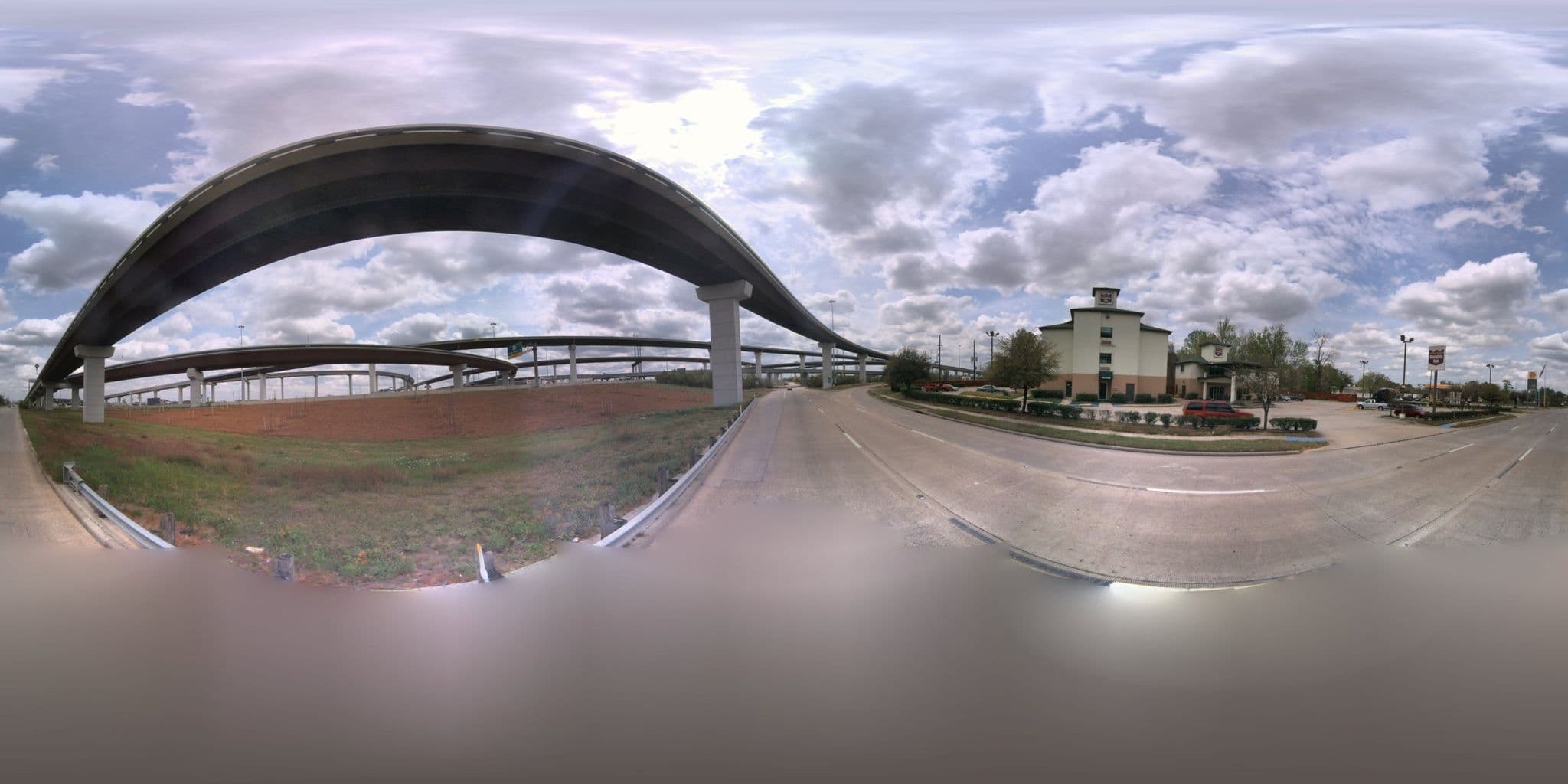 Street view near Daxa's Inn- Houston Bush Intercontinental Airport, Humble — © microsoft (CC BY-SA · Mapillary)