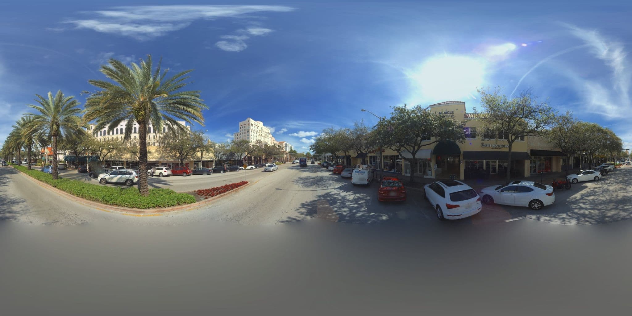 Street view near Miracle Mile & Downtown Coral Gables, Coral Gables — © microsoft (CC BY-SA · Mapillary)