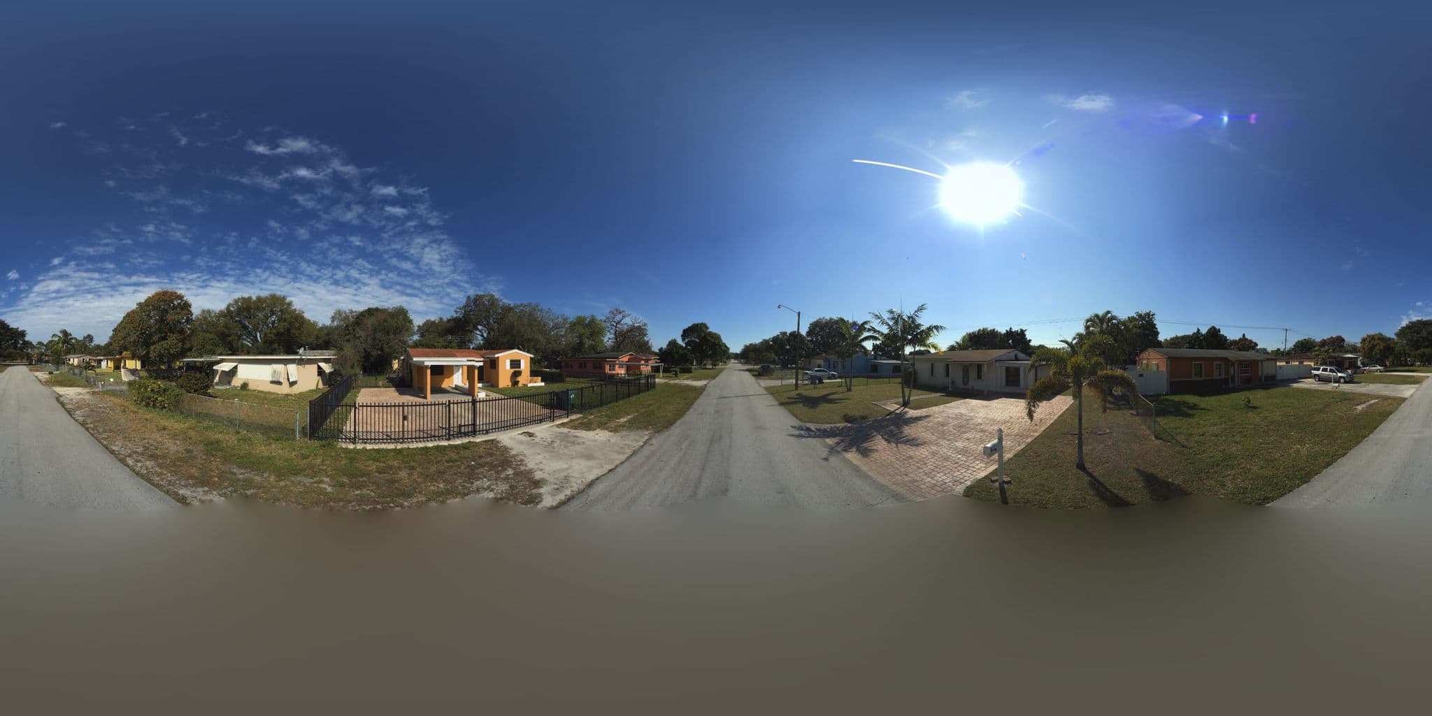 Street view near Mae's Guest House, Bunche Park — © microsoft (CC BY-SA · Mapillary)