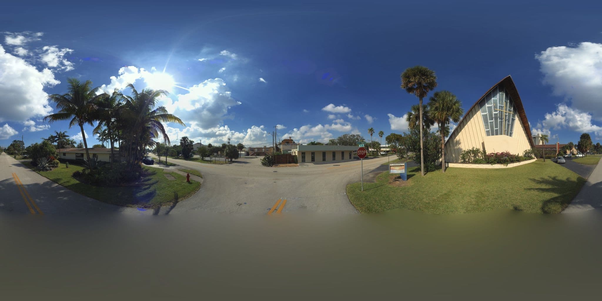 Street view near Tranquil Falls, Oakland Park — © microsoft (CC BY-SA · Mapillary)