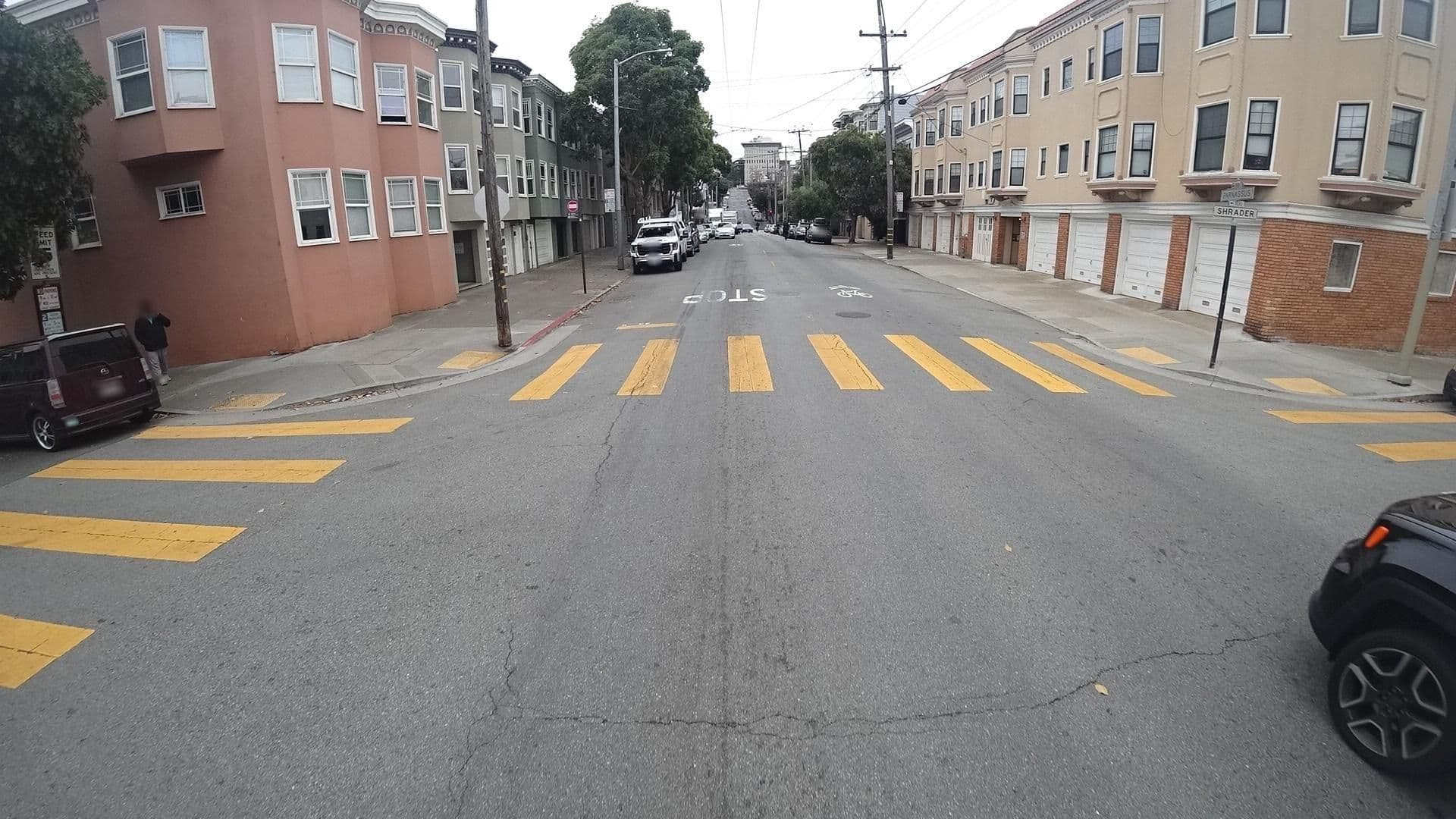 Street view near Abducted Studios, Noe Valley — © marker_geo (CC BY-SA · Mapillary)