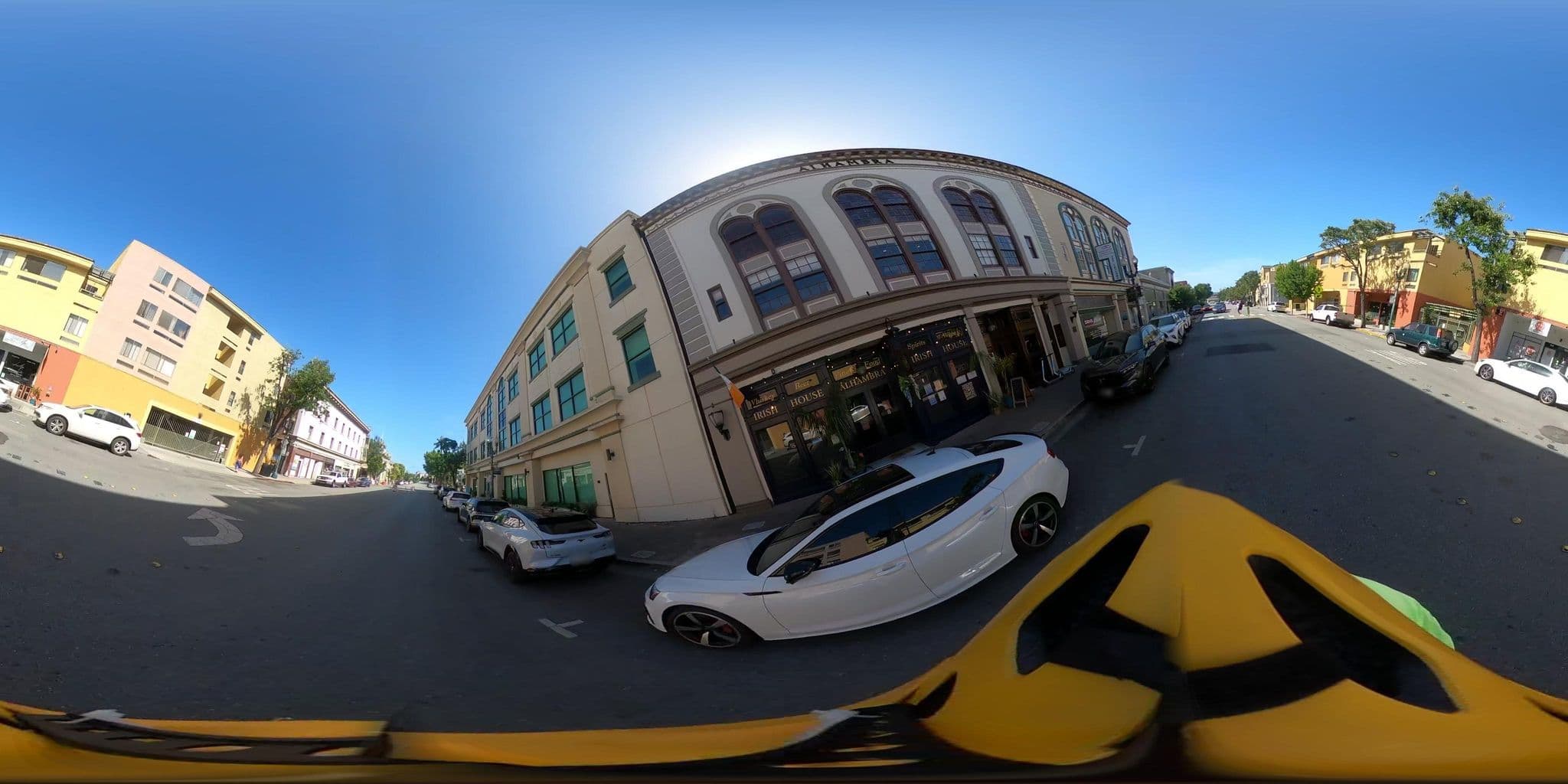Street view near Sequoia Hotel, Redwood City — © pixelpete (CC BY-SA · Mapillary)
