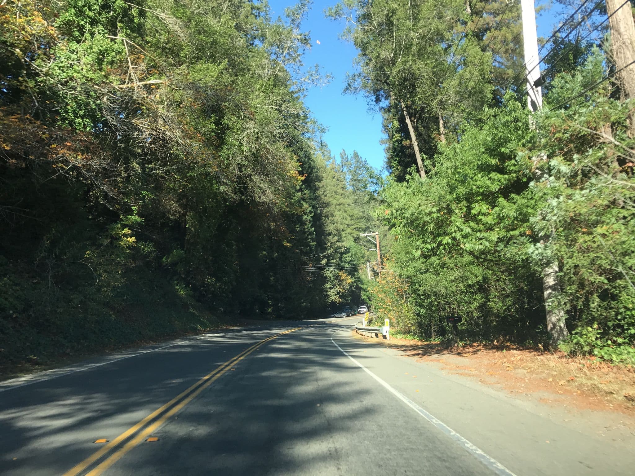 Street view near River's Edge at the Russian River, Guerneville — © amahon (CC BY-SA · Mapillary)