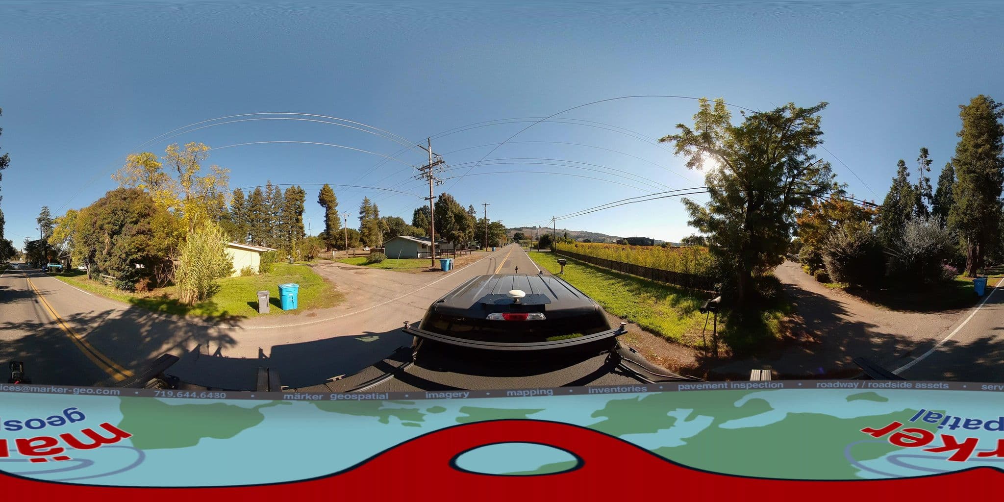Street view near wine country cottage, Healdsburg — © marker_geo1 (CC BY-SA · Mapillary)