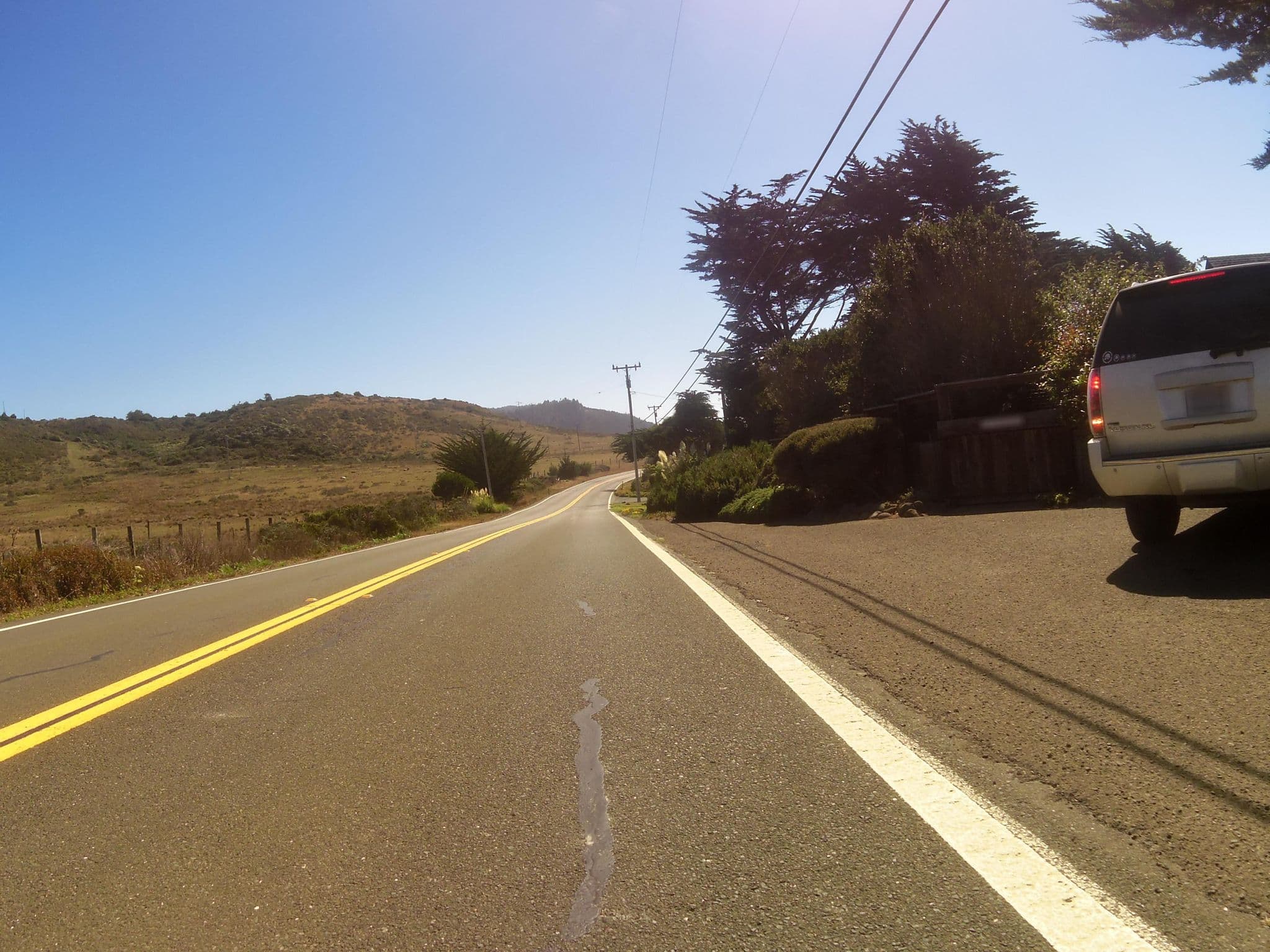 Street view near SeaEscape Mendocino, Ukiah — © andrewsnow (CC BY-SA · Mapillary)