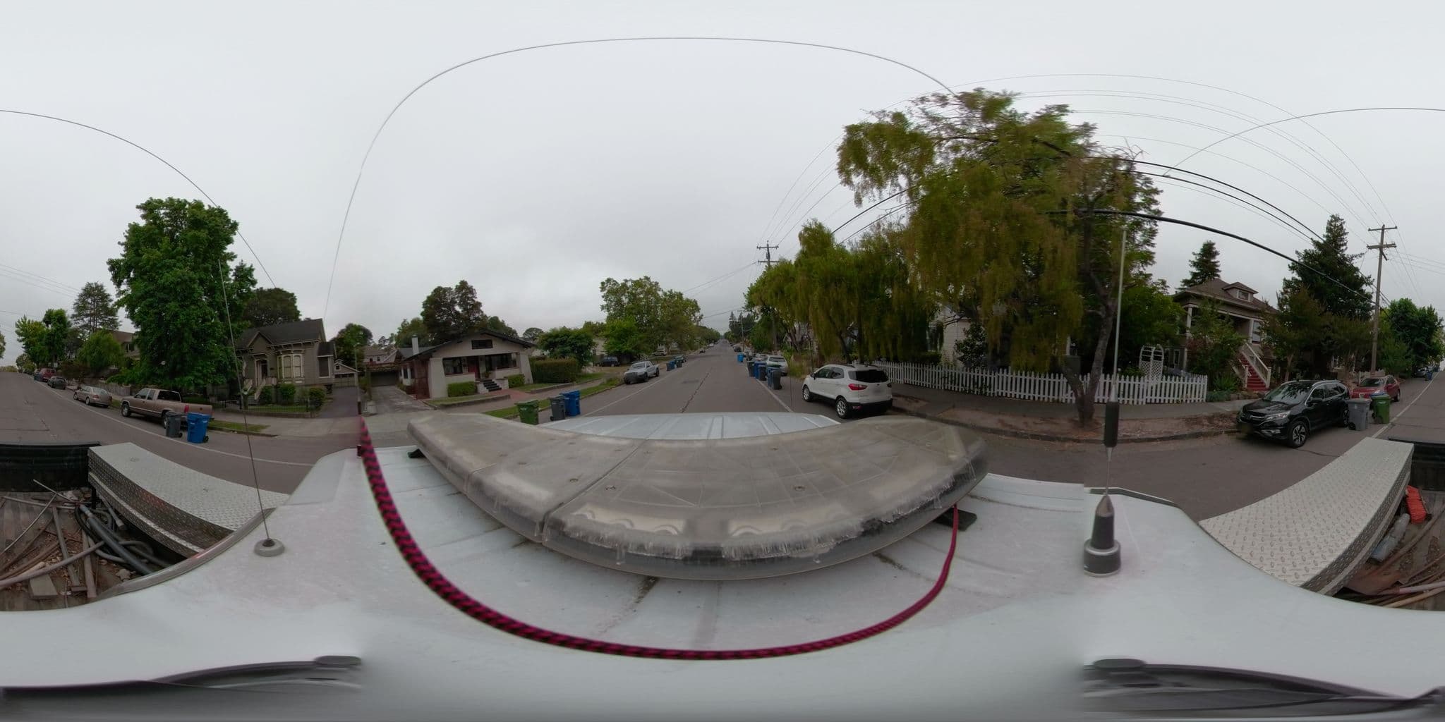 Street view near Keokuk AirBnB, Petaluma — © copmapillary (CC BY-SA · Mapillary)
