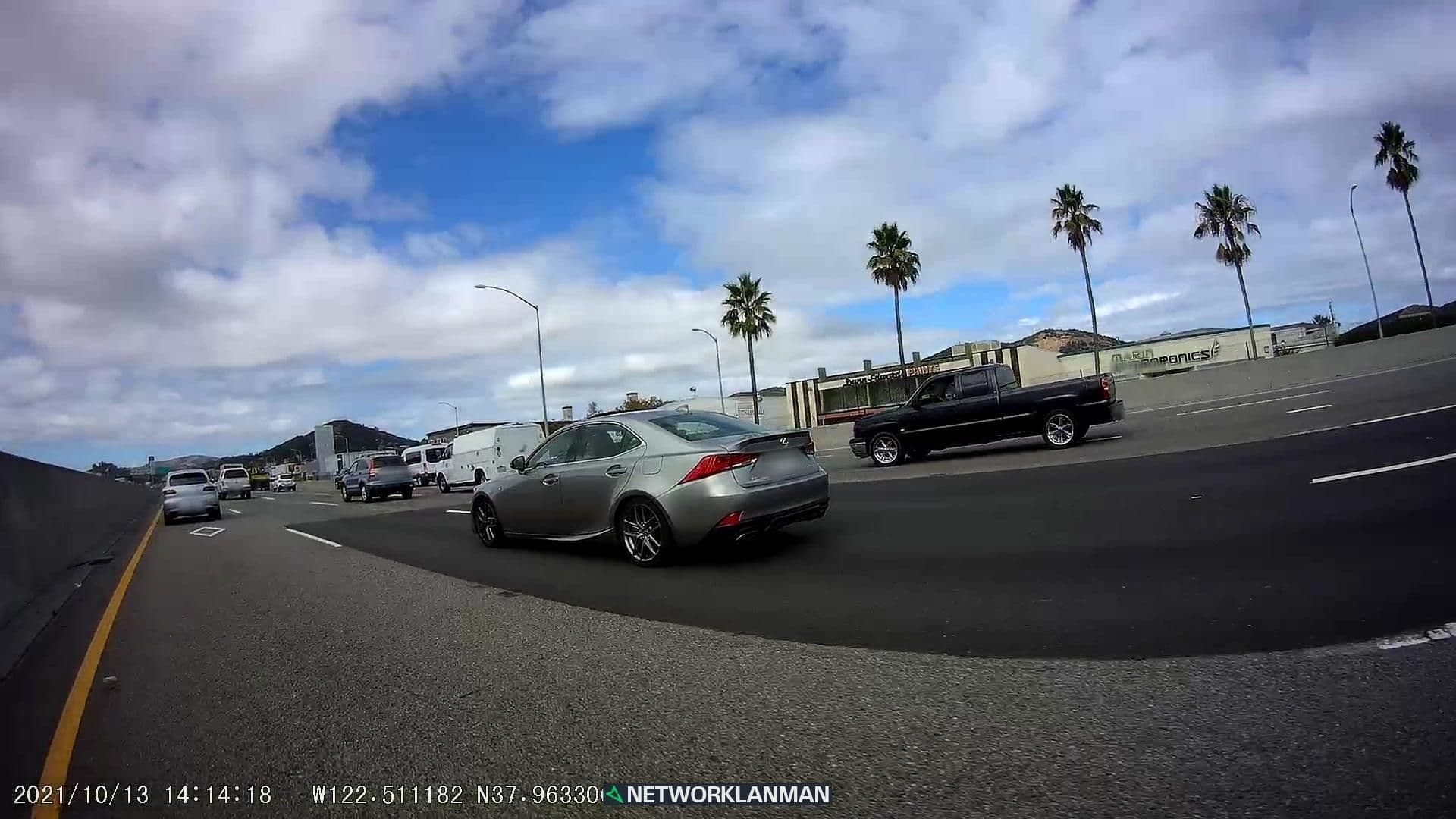 Street view near Days Inn, San Rafael — © networklanman (CC BY-SA · Mapillary)
