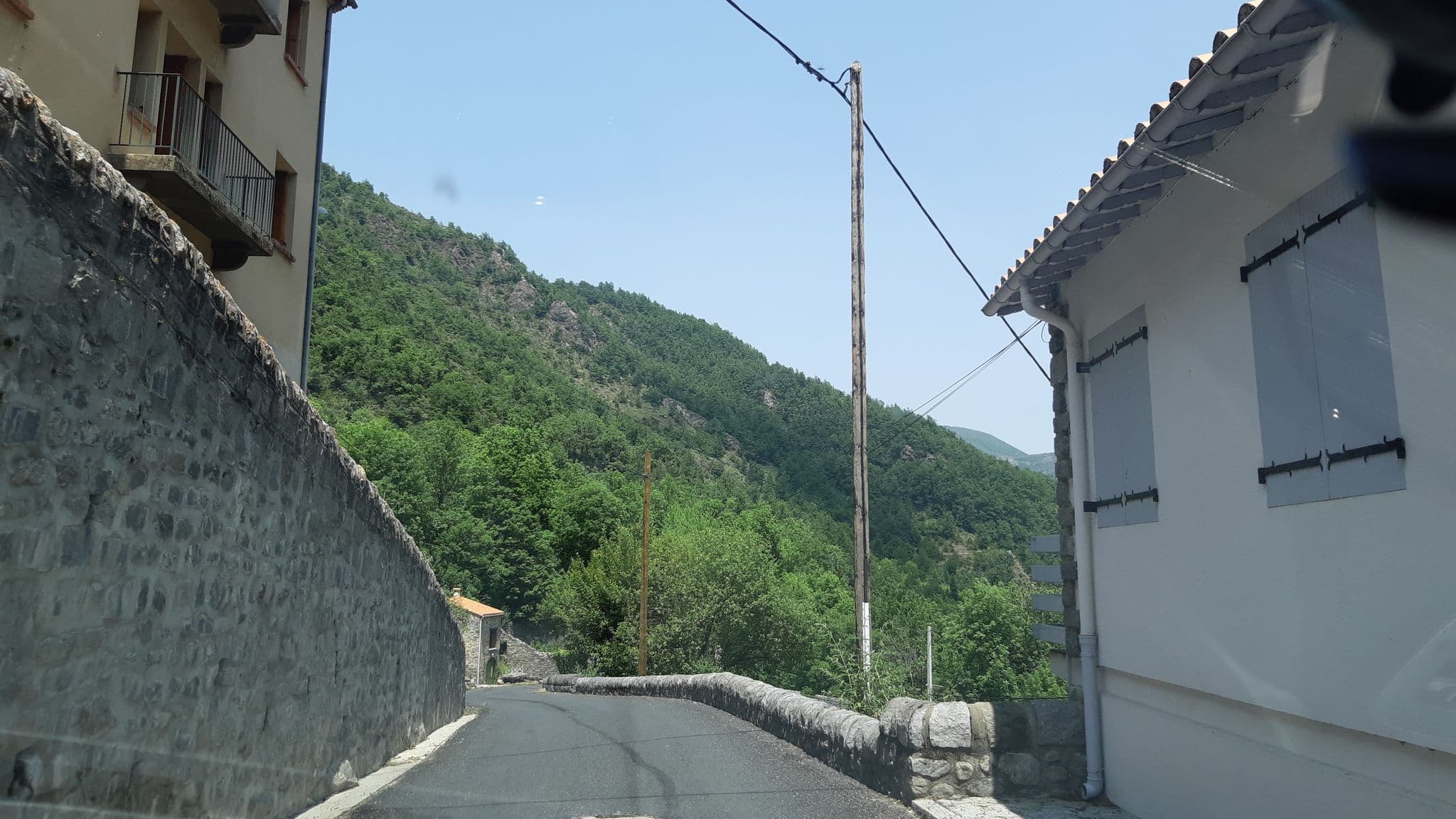 Street view near Gîte de la Farga, Vinça — © etrimaille (CC BY-SA · Mapillary)