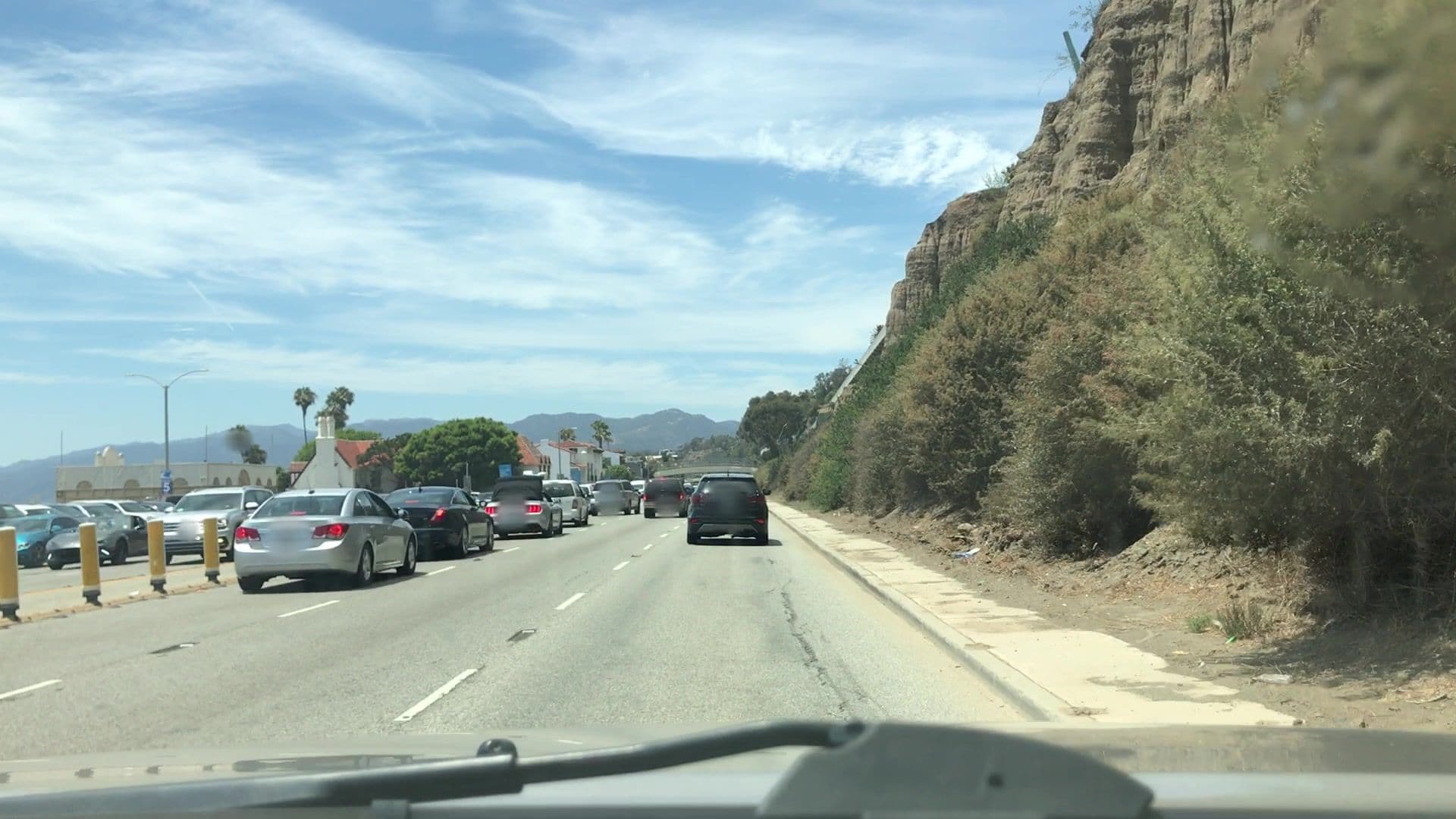 Street view near La Hostel, Santa Monica — © lvl5 (CC BY-SA · Mapillary)