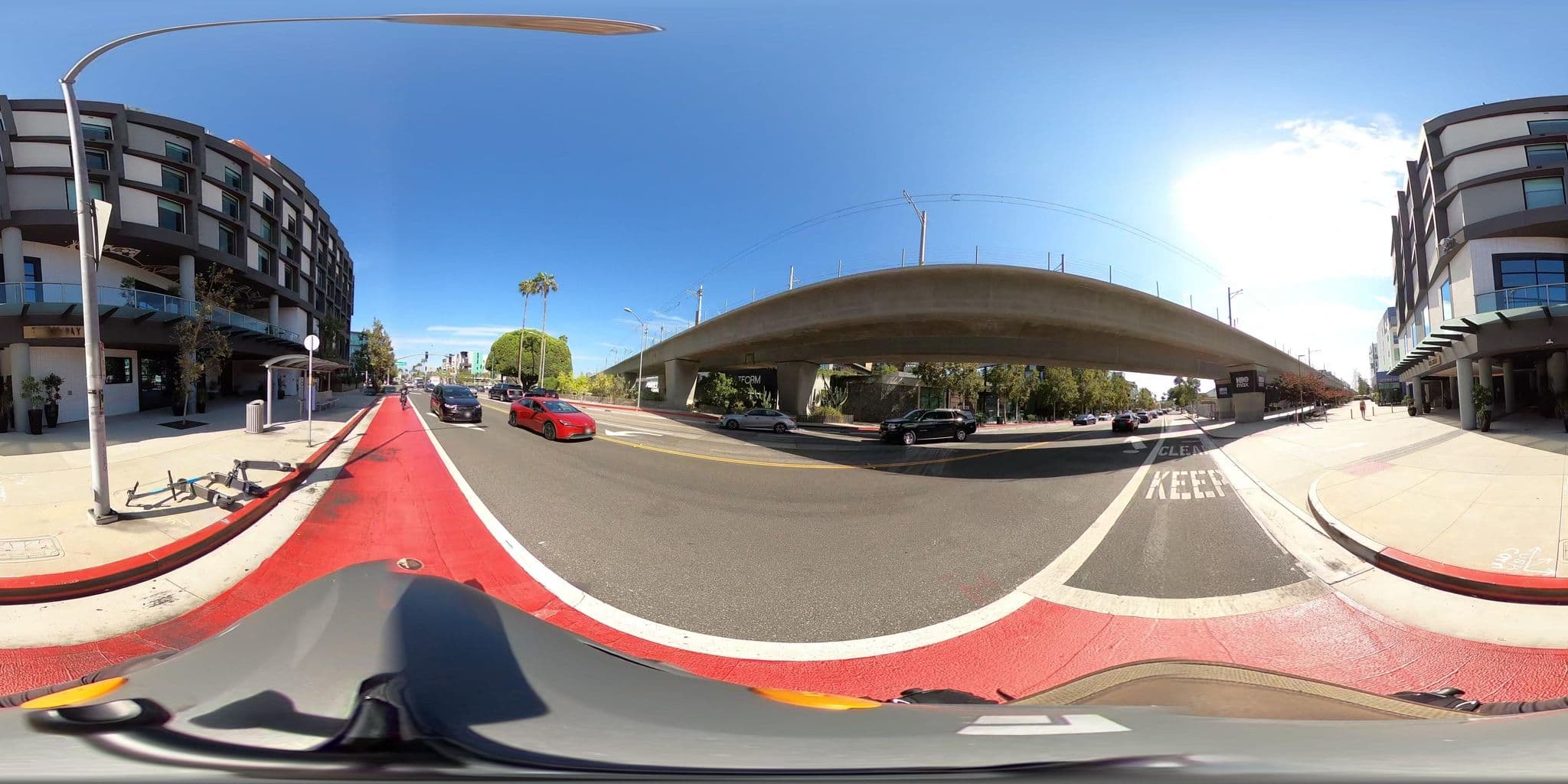 Street view near Rooftop Pool @ The Shay, Culver City — © beddy (CC BY-SA · Mapillary)