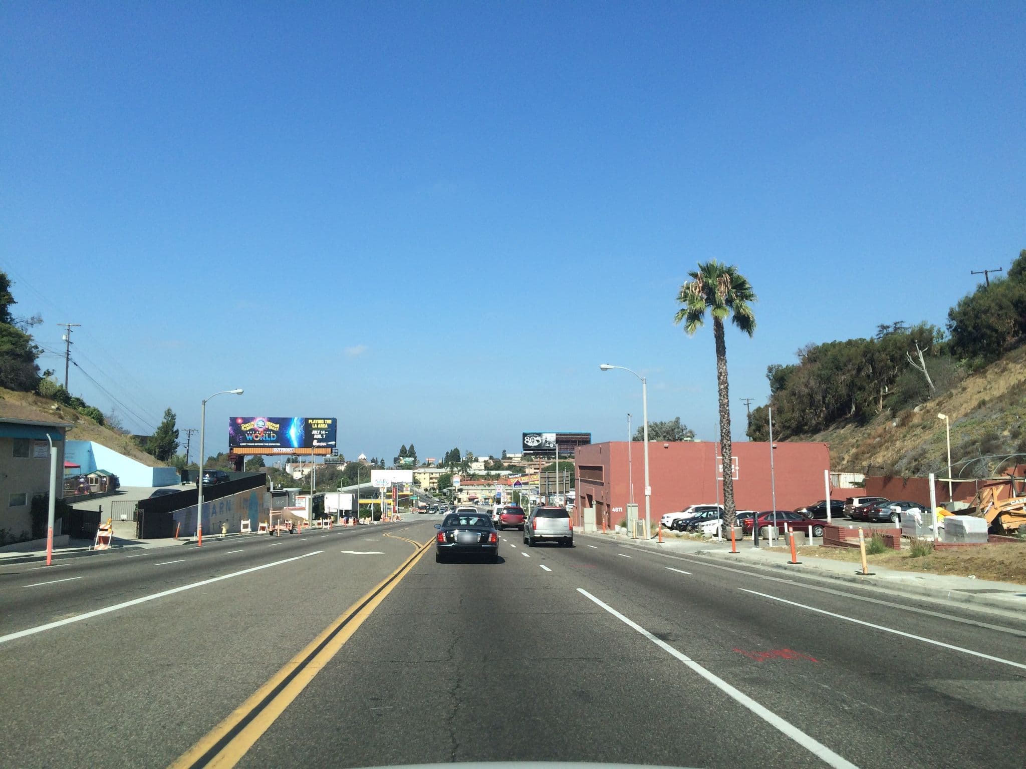 Street view near los angeles jet inn hotel, View Park-Windsor Hills — © mapkin (CC BY-SA · Mapillary)