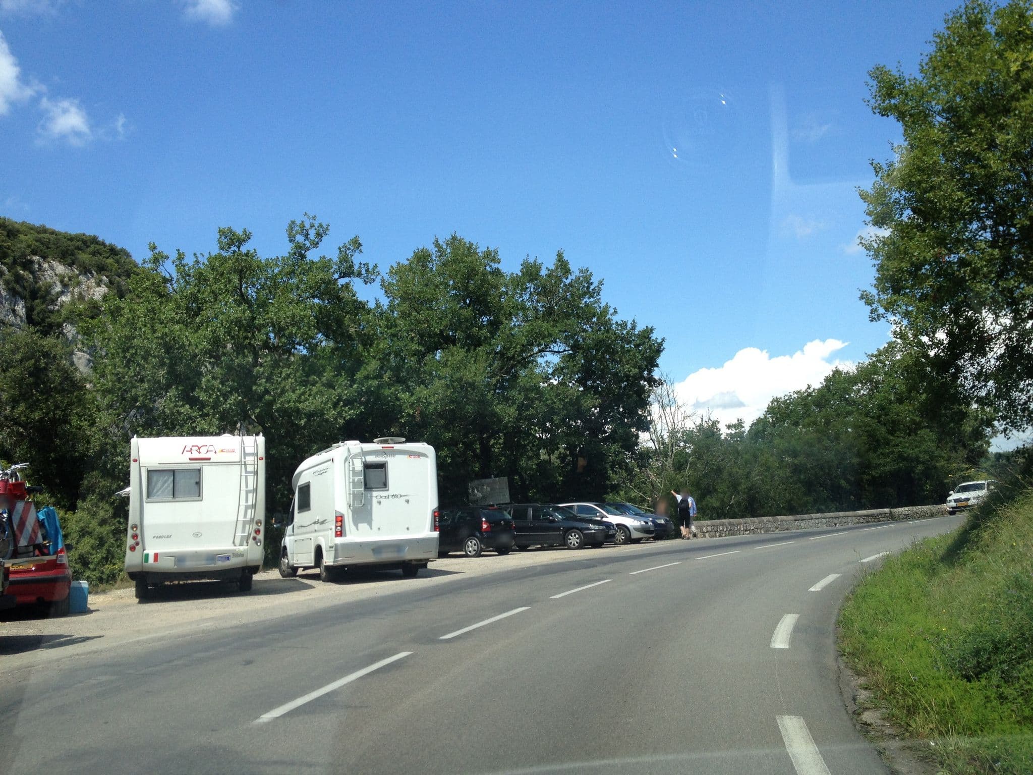 Street view near Prehistoric Lodge, Vallon-Pont-d'Arc — © zors1843 (CC BY-SA · Mapillary)
