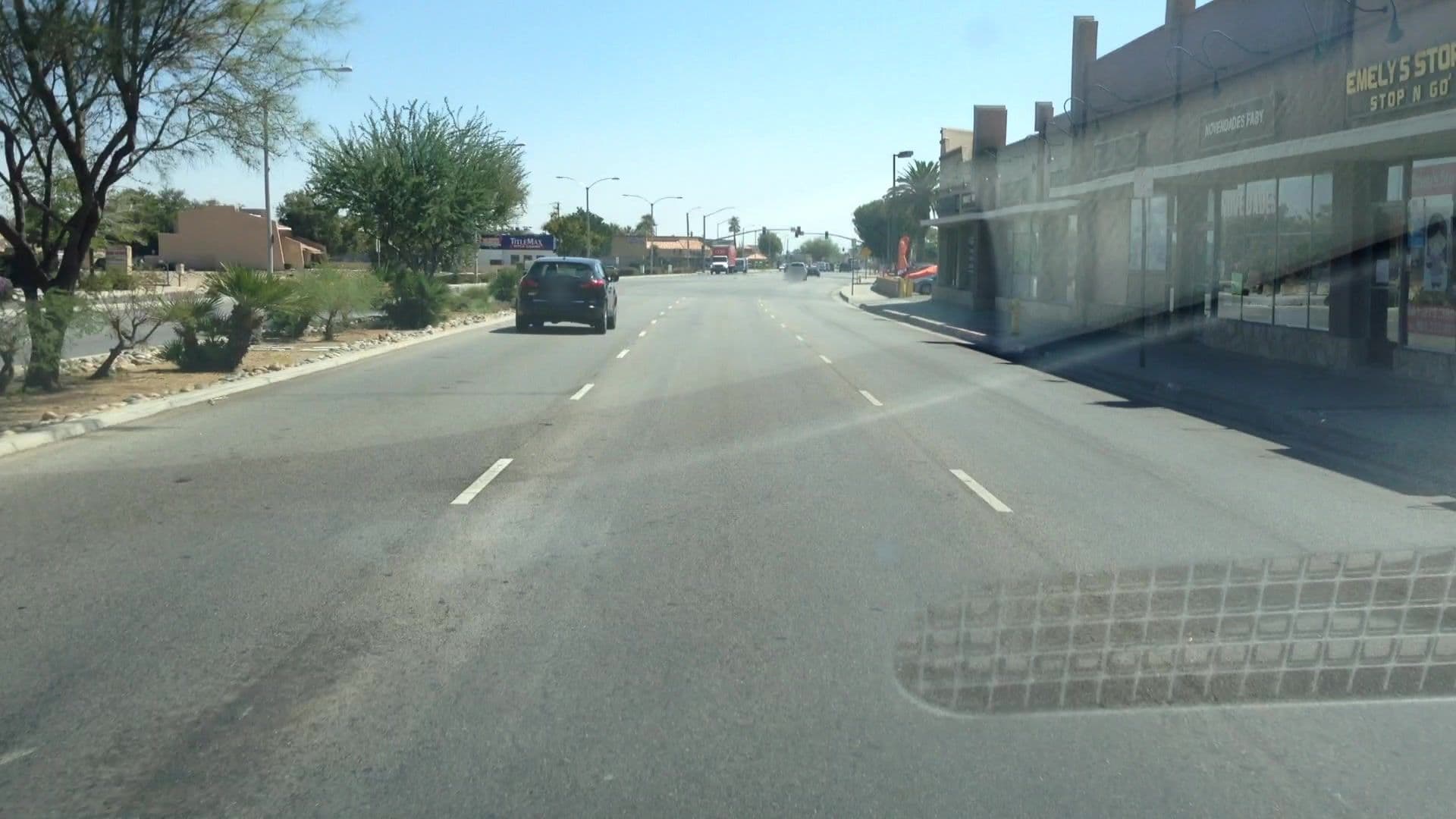 Street view near Village Inn, Palmdale — © lvl5 (CC BY-SA · Mapillary)