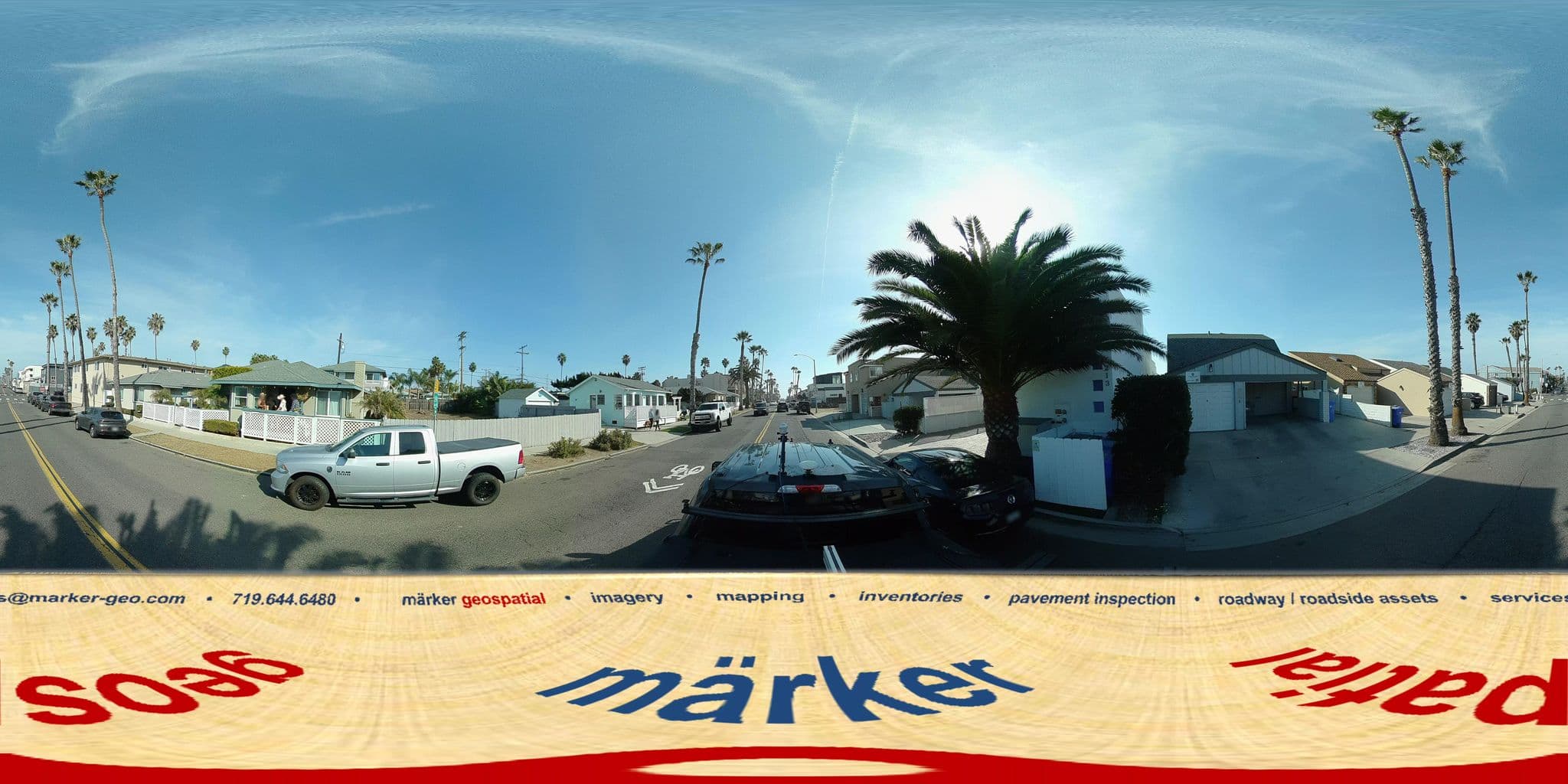 Street view near California Dreamin Rental House, Oceanside — © marker_geo1 (CC BY-SA · Mapillary)