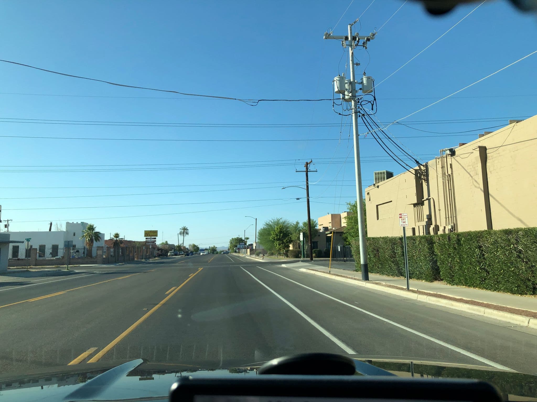 Street view near 5th Avenue Motel, Yuma — © anavz (CC BY-SA · Mapillary)