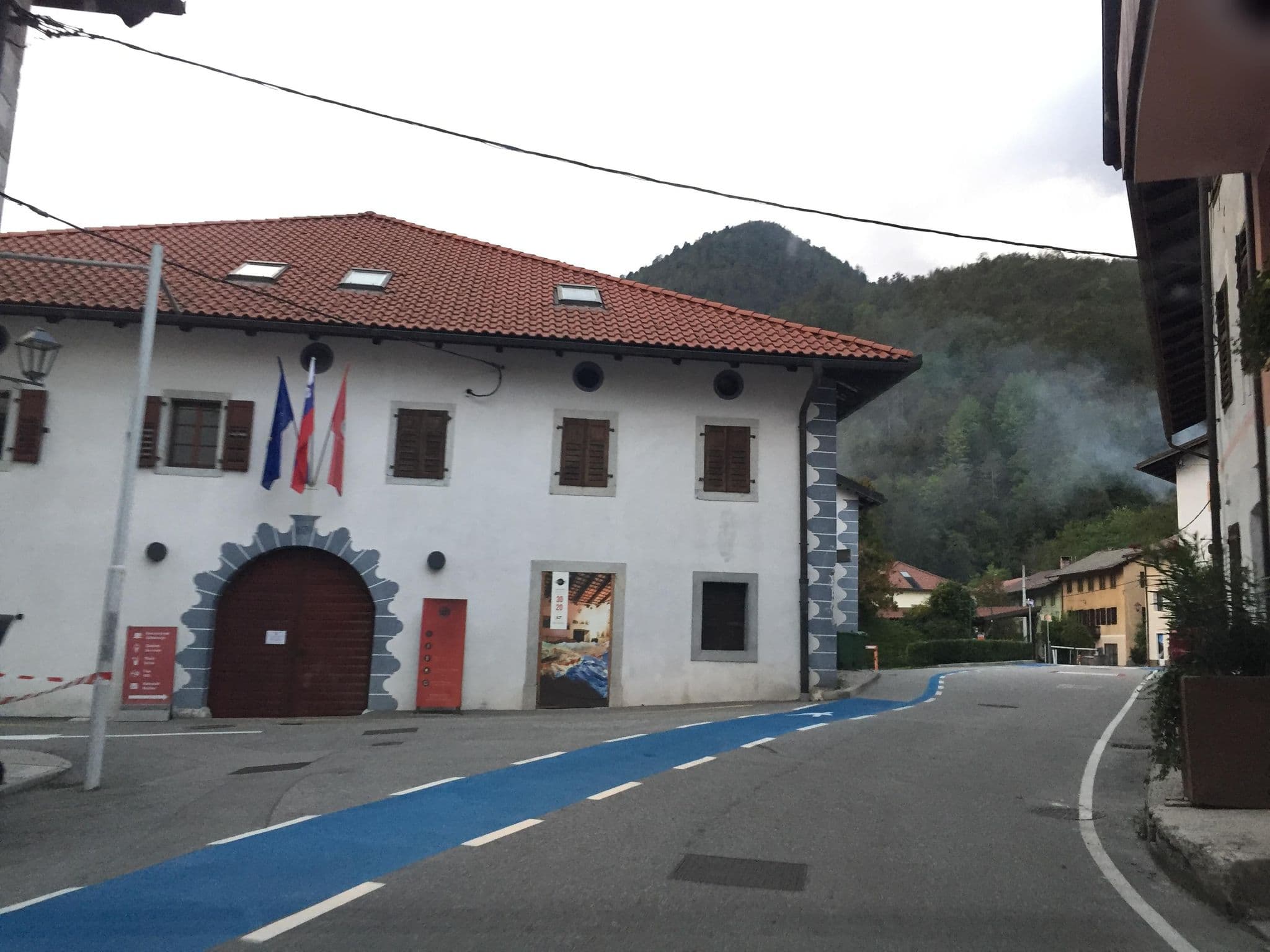 Street view near Hostel Kobarid, Kobarid — © igorzo (CC BY-SA · Mapillary)