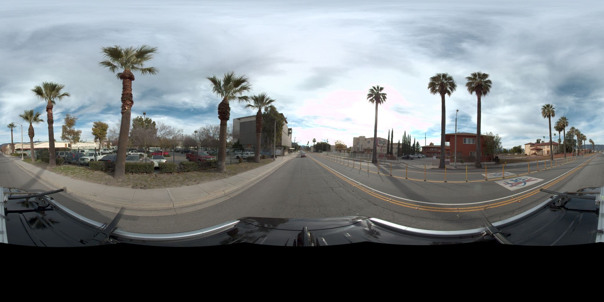 Street view near Town Lodge, San Bernardino — © rking (CC BY-SA · Mapillary)