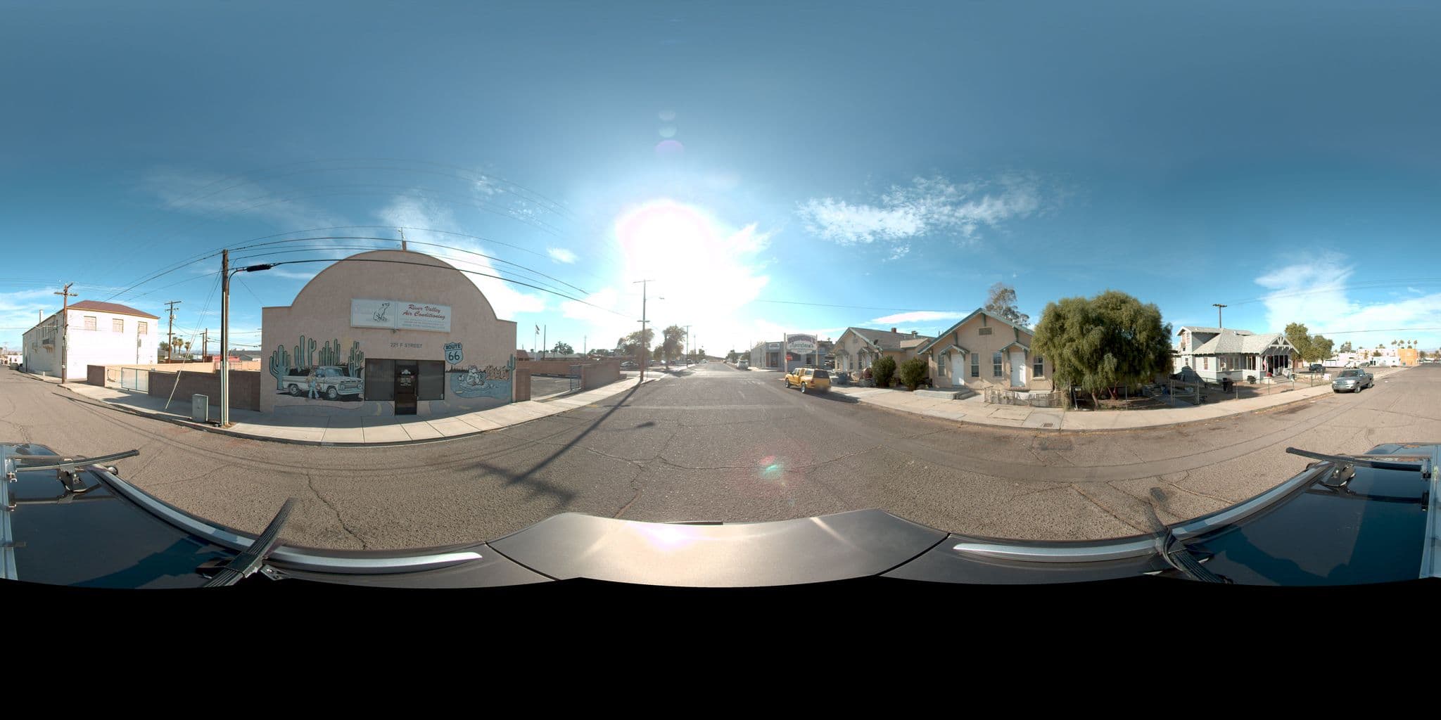 Street view near Robinsons Apartments, Needles — © rking (CC BY-SA · Mapillary)
