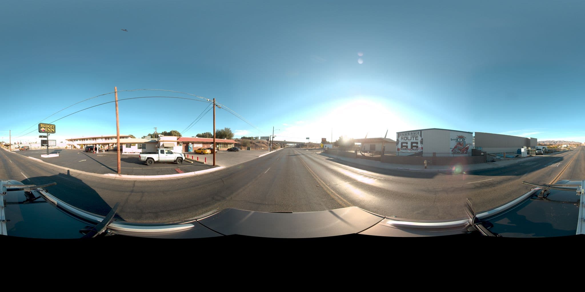 Street view near Budget Inn Needles, Needles — © rking (CC BY-SA · Mapillary)