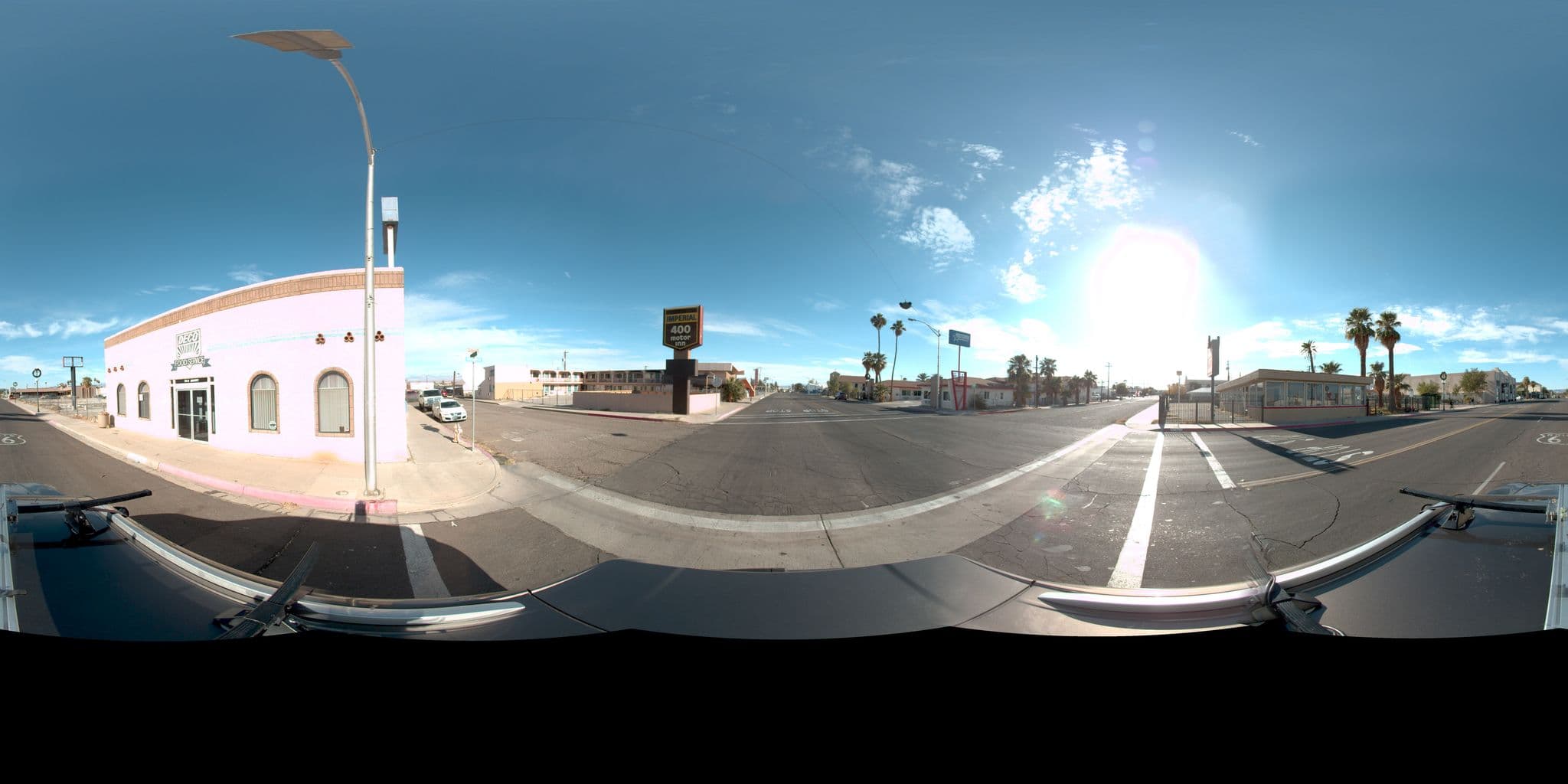 Street view near Oasis Inn, Needles — © rking (CC BY-SA · Mapillary)