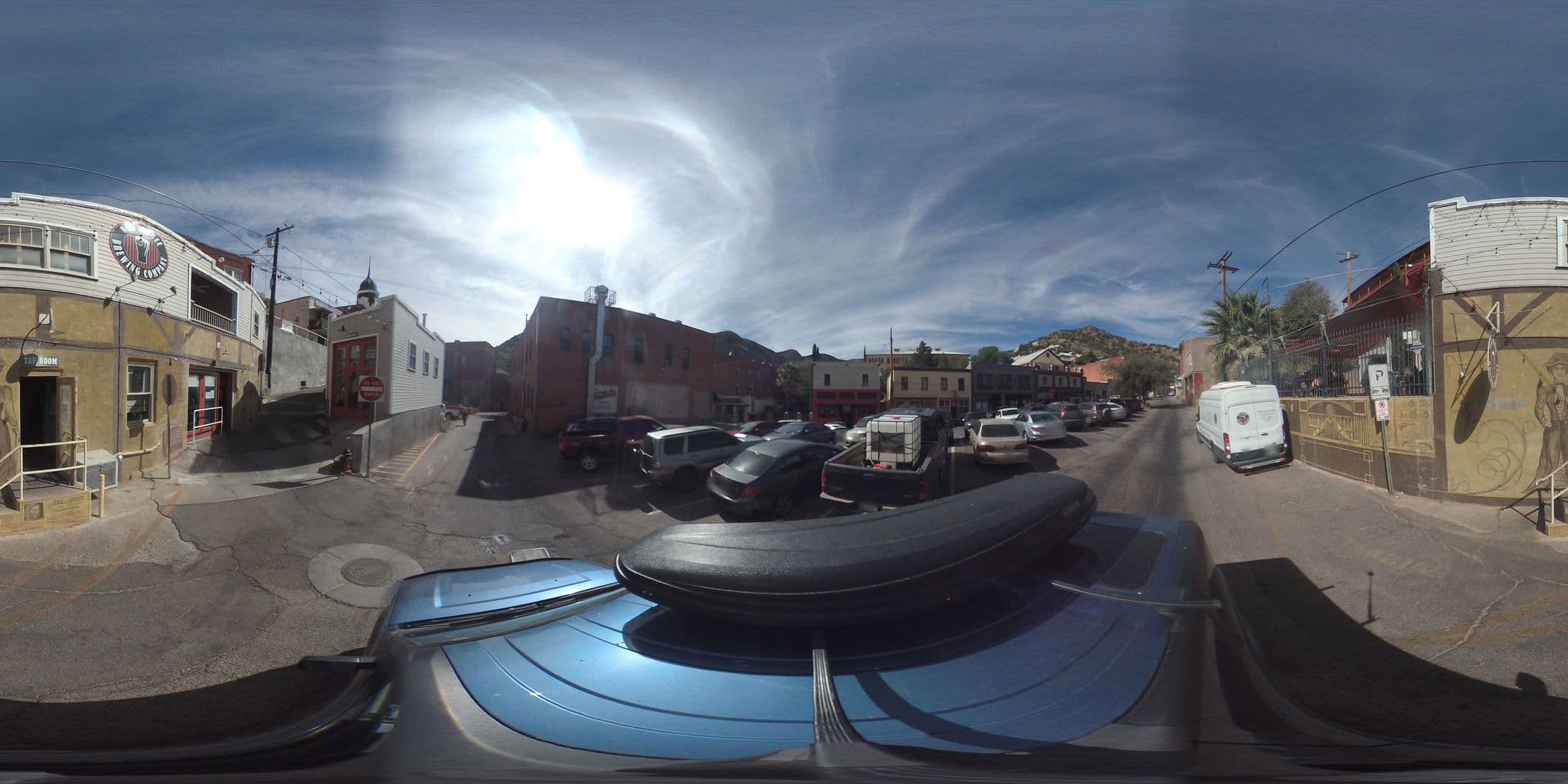 Street view near Bisbee Inn, Bisbee — © chrisbeddow (CC BY-SA · Mapillary)
